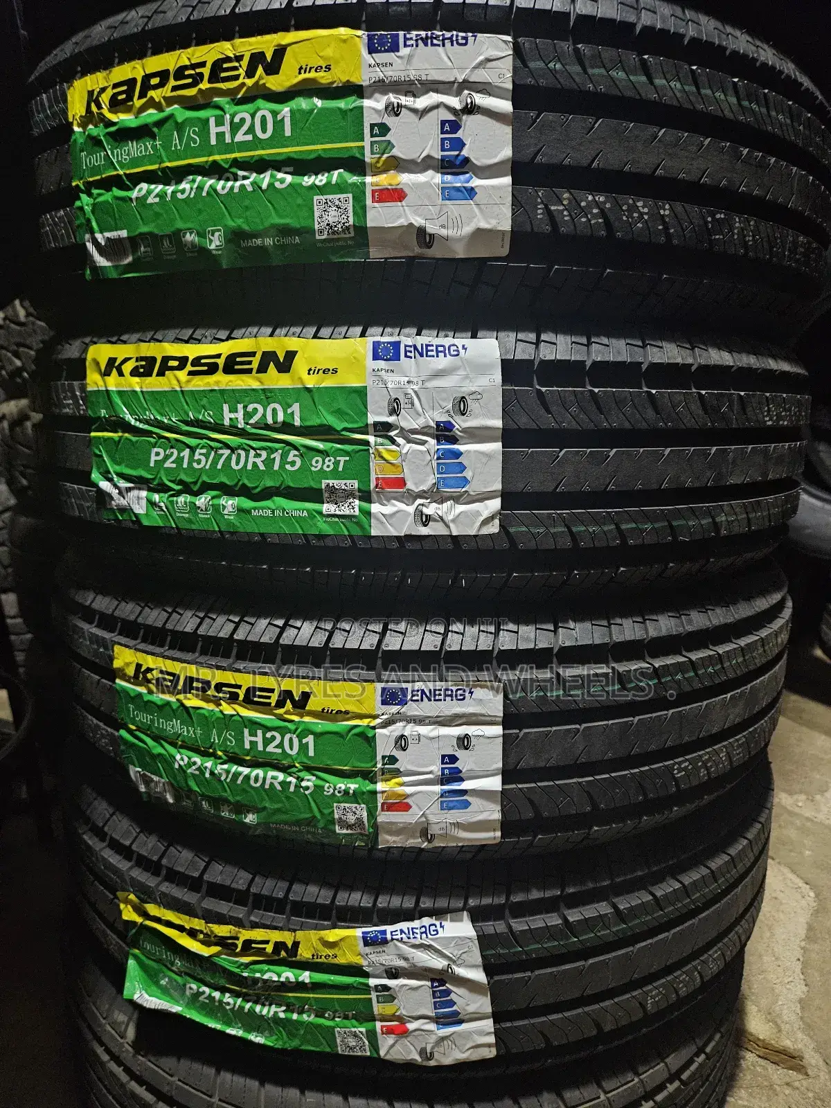 215 70 R15 Kapsin Comfort Tires and Strong We Do Swap.