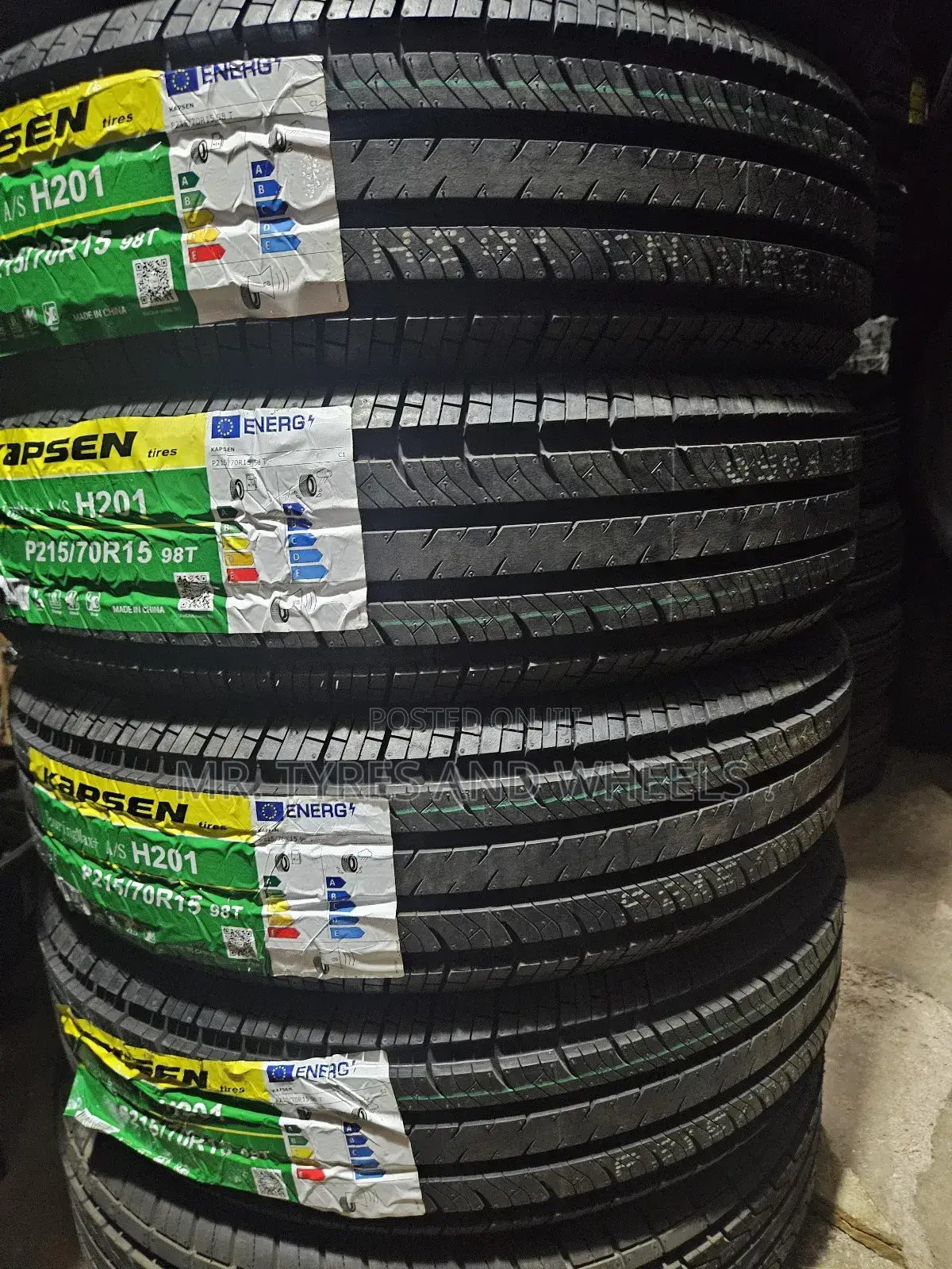 215 70 R15 Kapsin Comfort Tires and Strong We Do Swap.