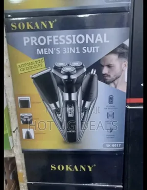Sokany 3-in-1 Rechargeable Shaver / Hair Clipper