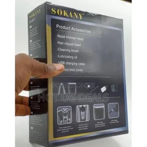 Sokany 3-in-1 Rechargeable Shaver / Hair Clipper