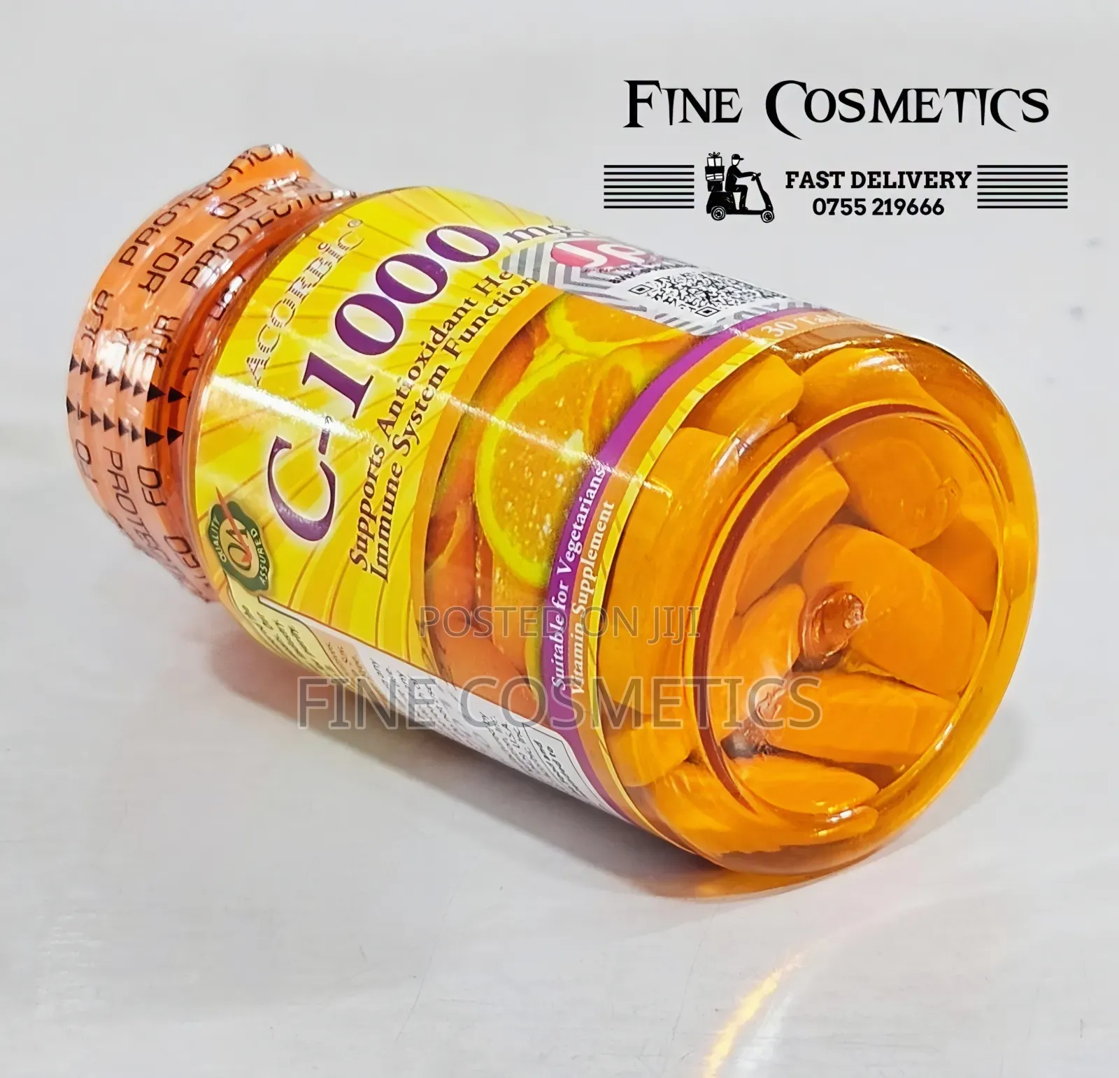 Skin Whitening Glutathione Capsule +Acorbic Vitamin C Tablet