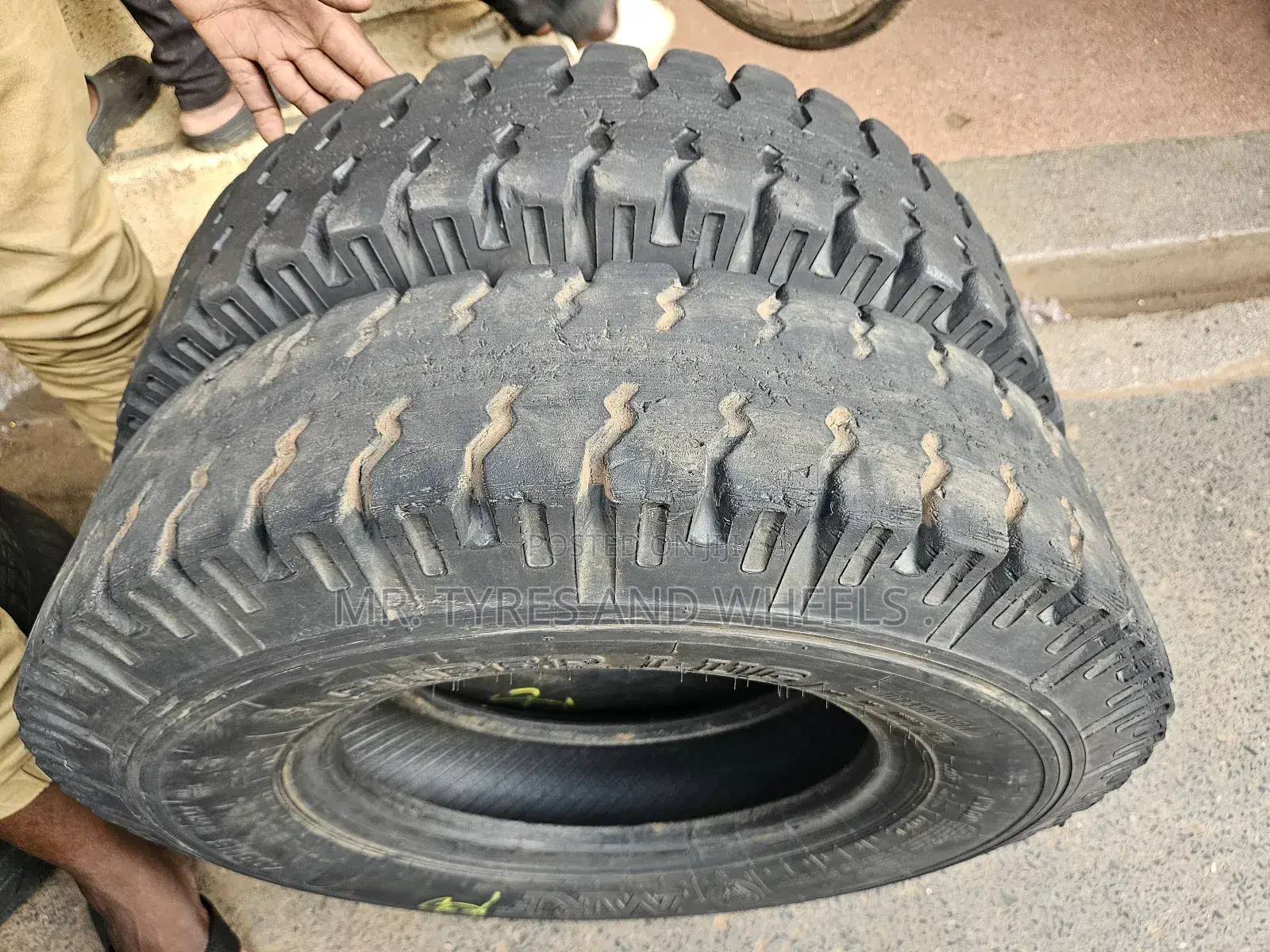 7.00 R15 MRF Used Incase U Need Both of Them Cam