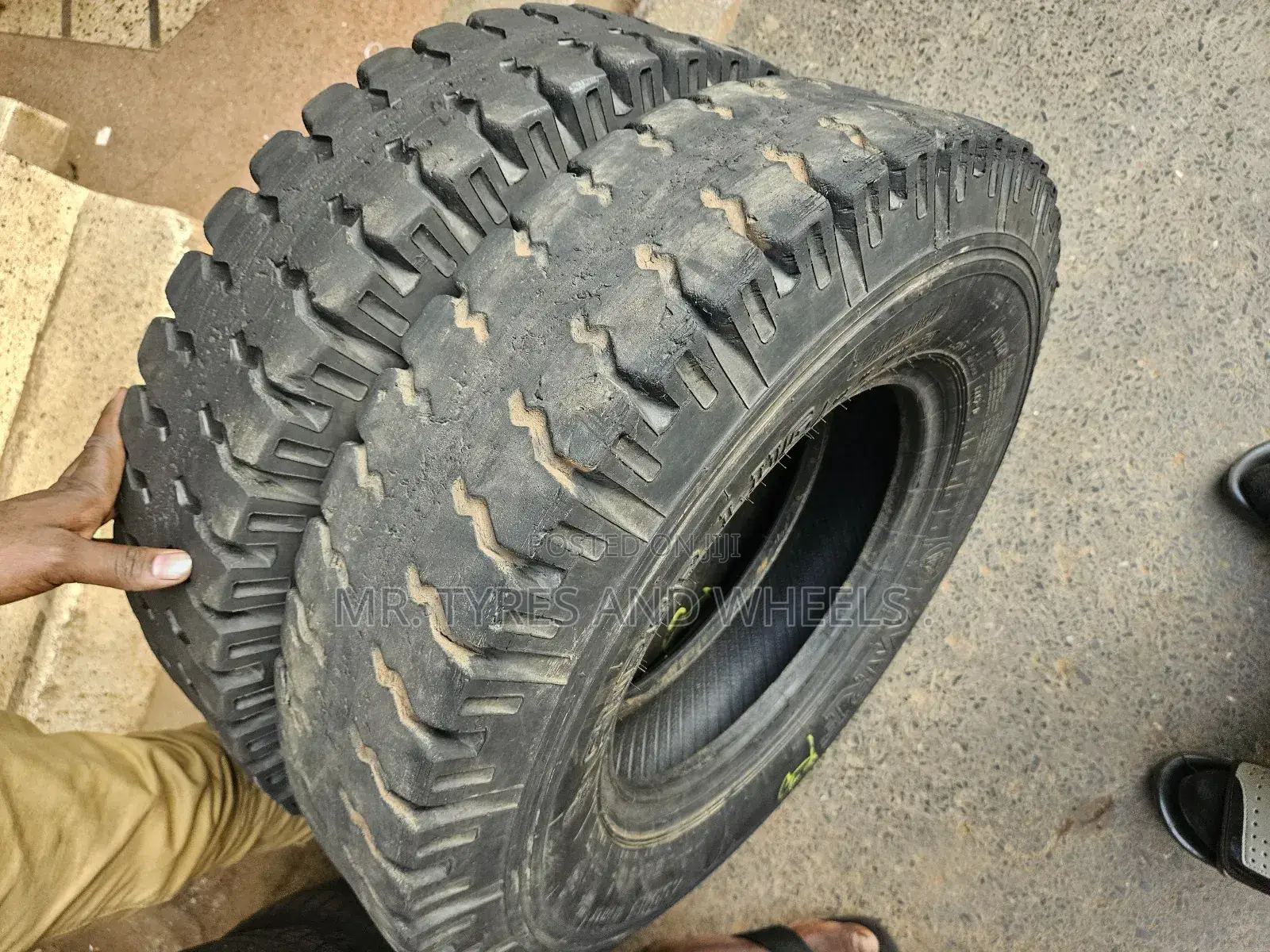 7.00 R15 MRF Used Incase U Need Both of Them Cam
