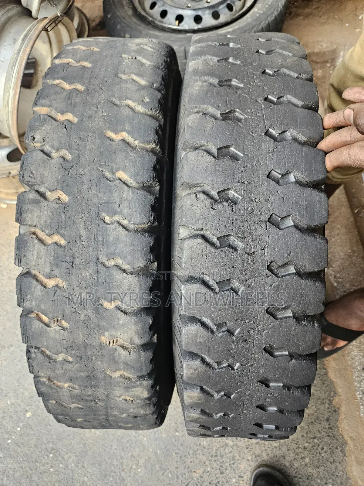 7.00 R15 MRF Used Incase U Need Both of Them Cam