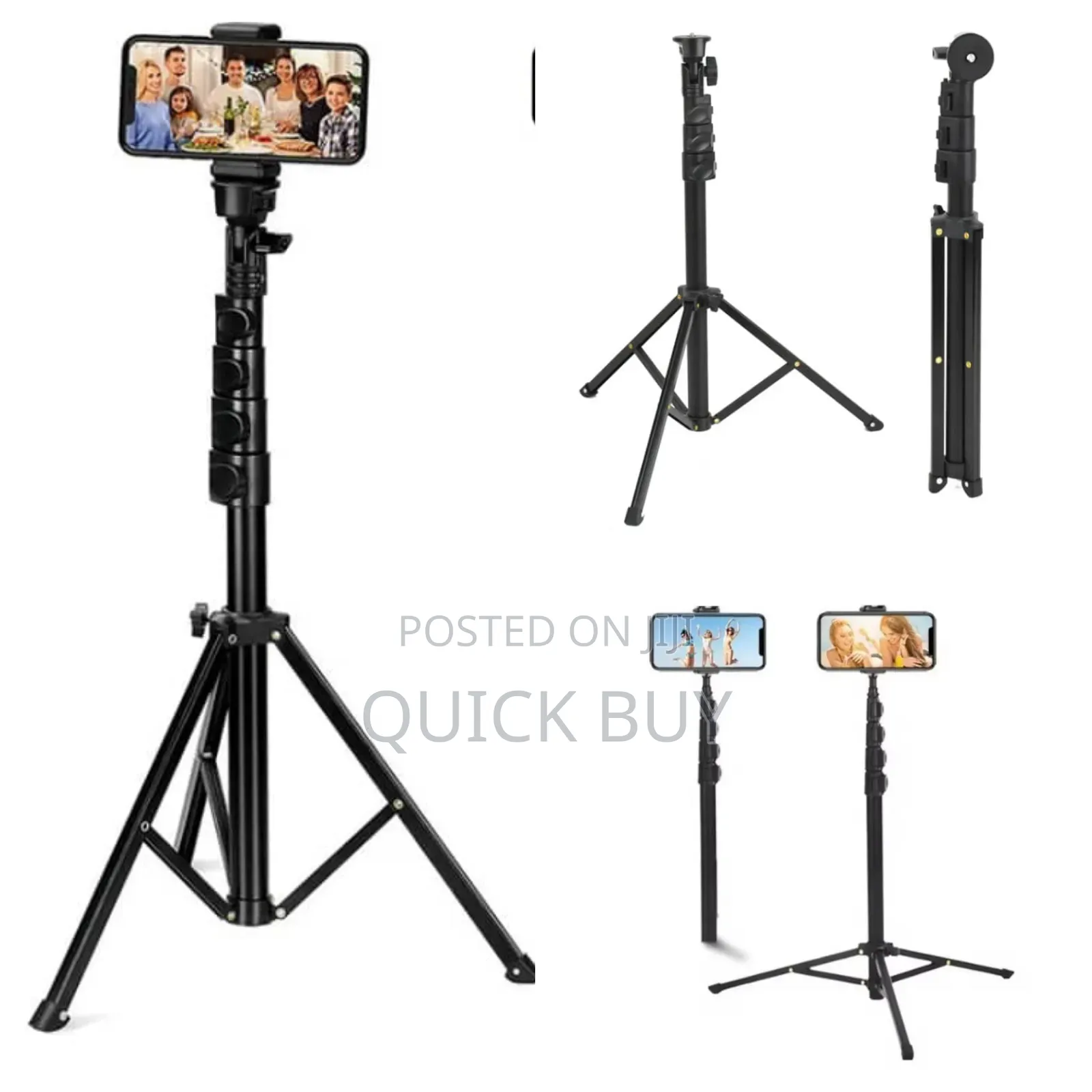 Jmary Tripod/Monopod Mt-41, Floor, 42 – 137 Cm, Black