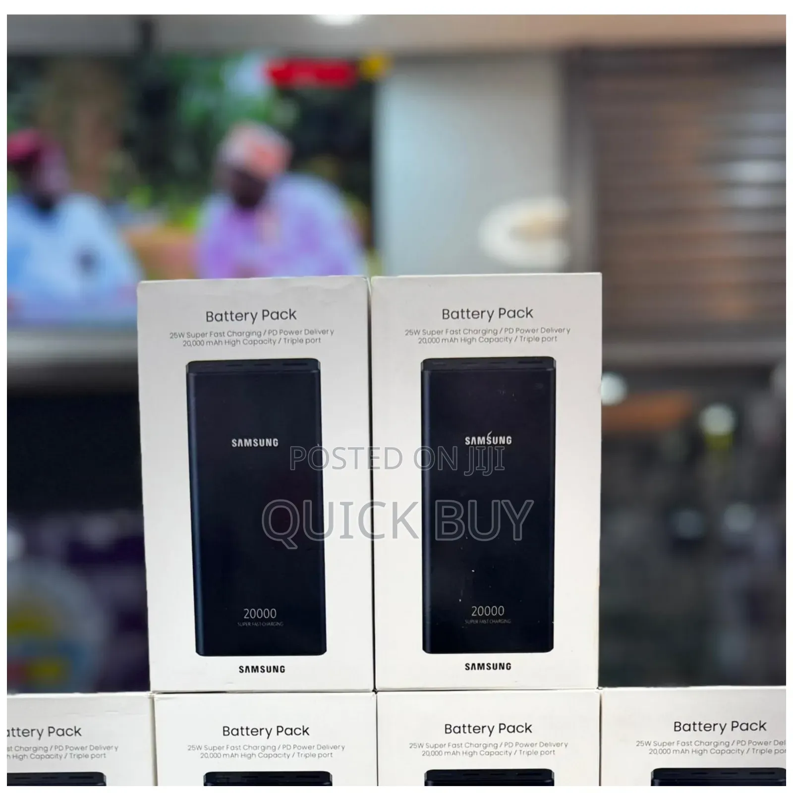 Samsung Battery Pack 20,000mah Black