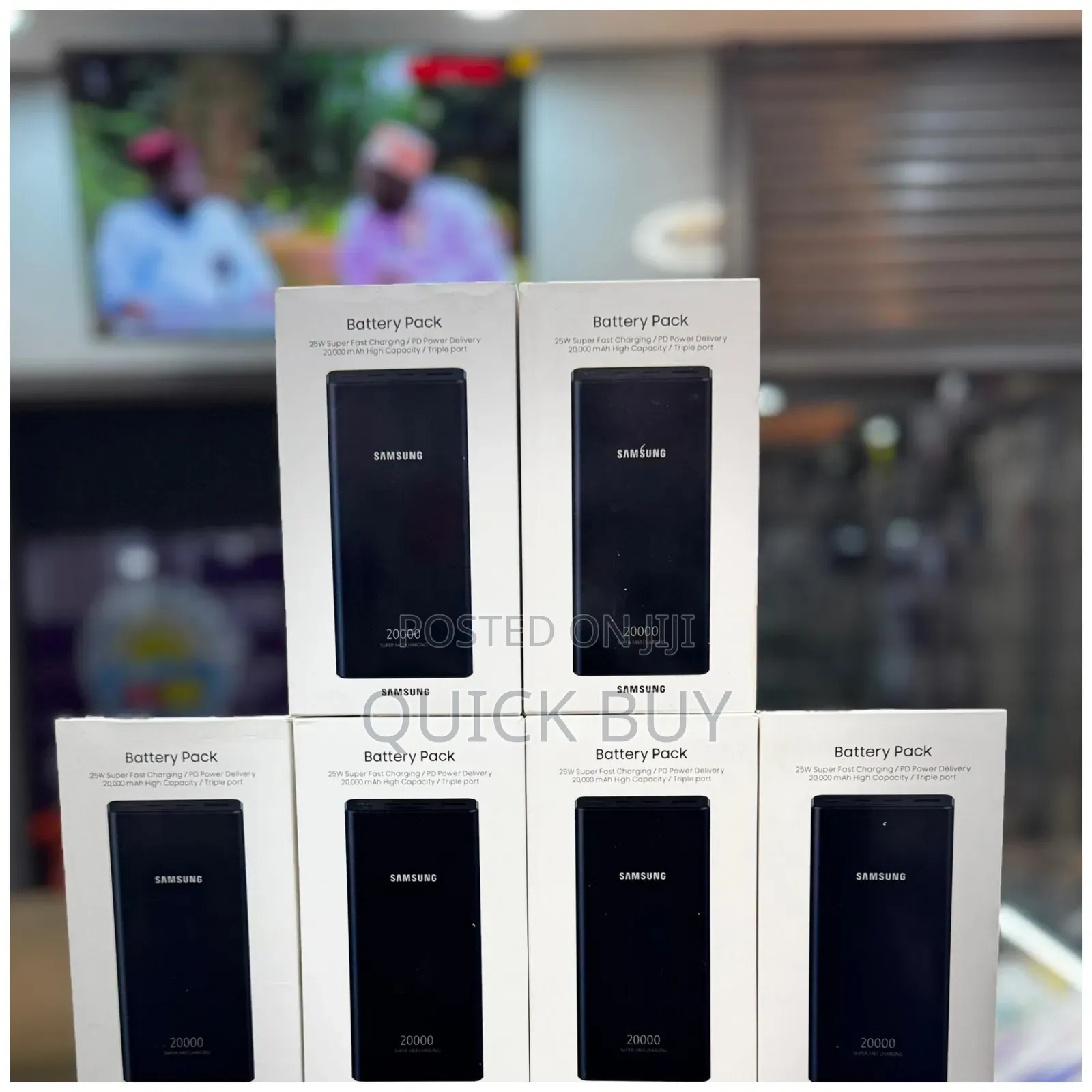 Samsung Battery Pack 20,000mah Black