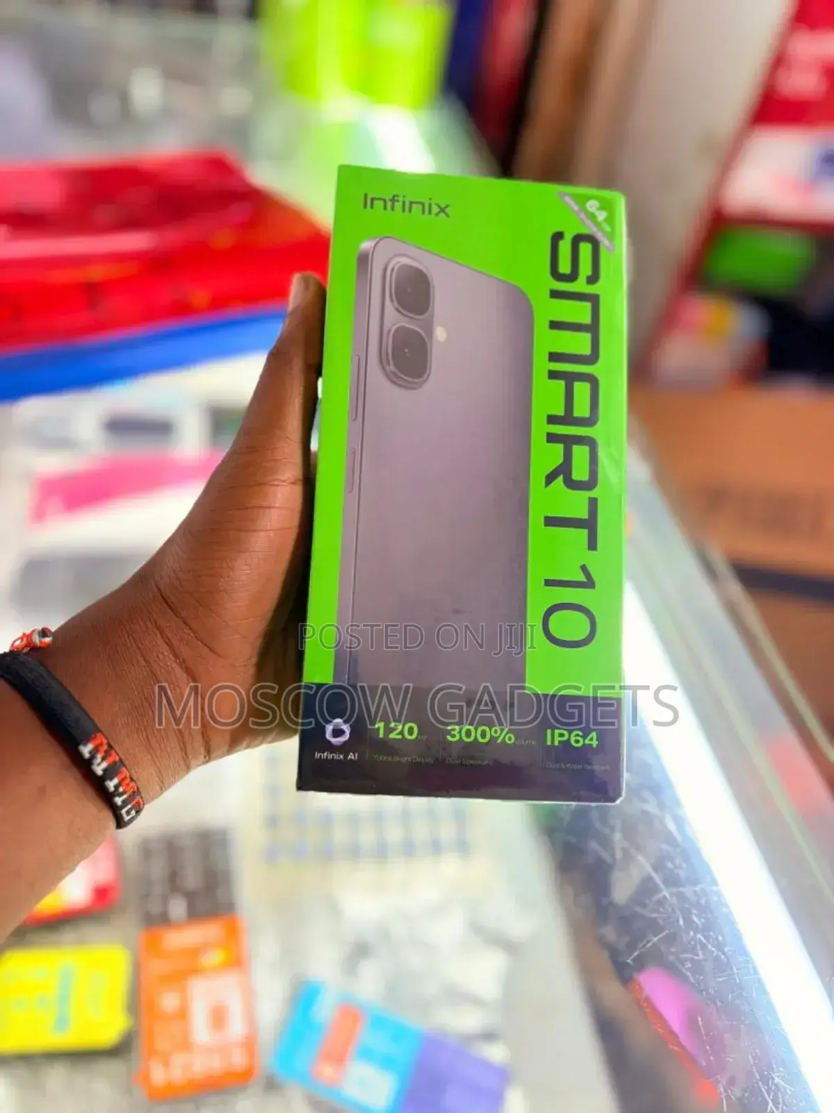 New Infinix Smart 10 128 GB Black
