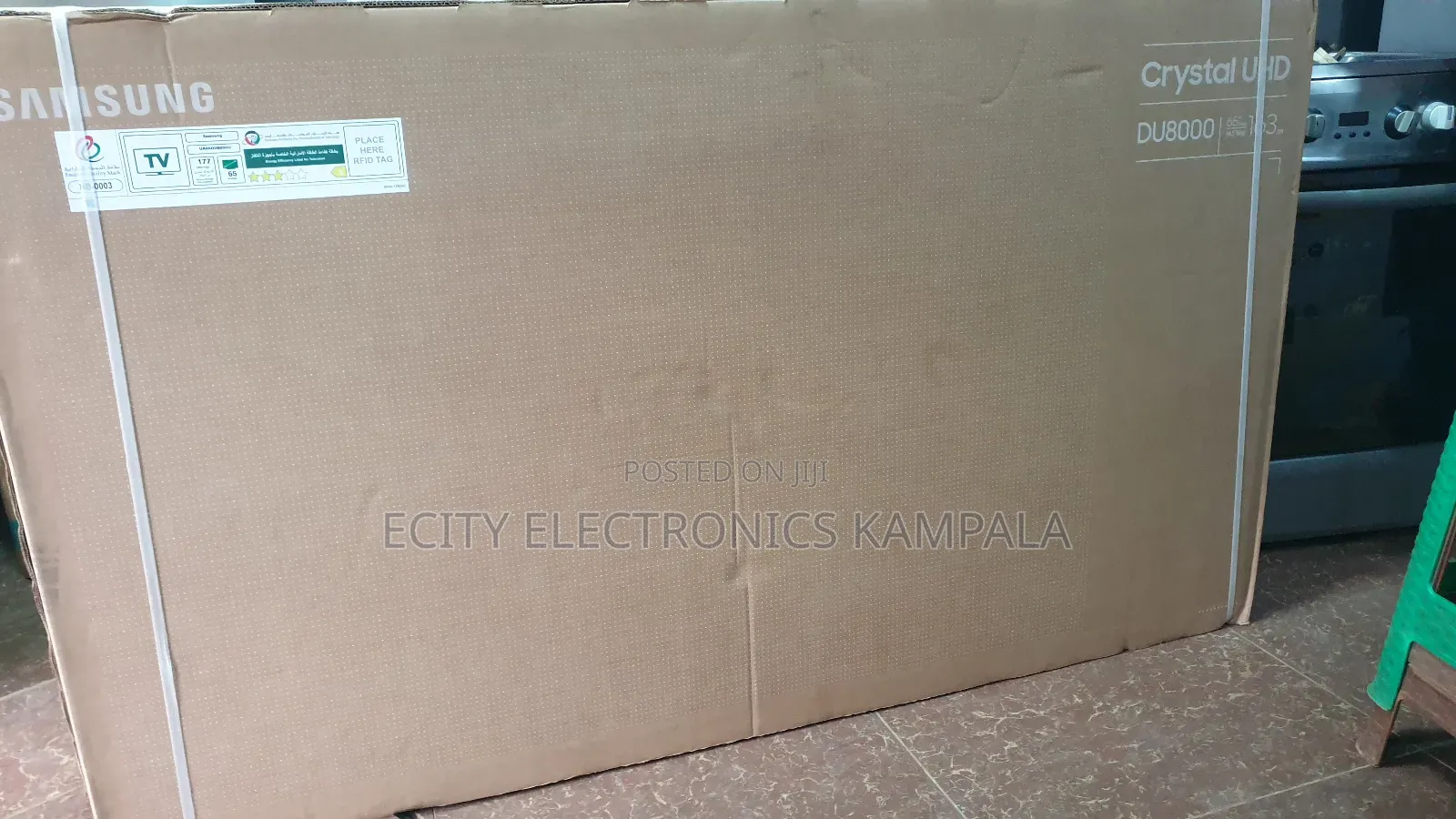 Boxed Tv Samsung 65" Du8000