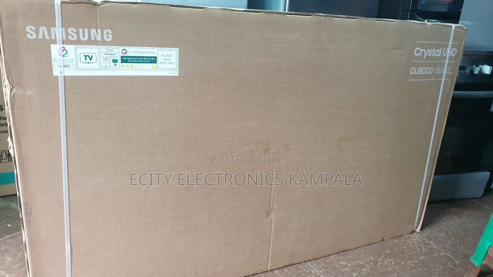 Boxed Tv Samsung 65" Du8000
