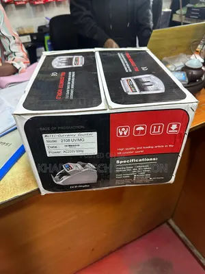 Multi-Currency Counter, Model: 2108 Uv/Mg "Bill Counter World