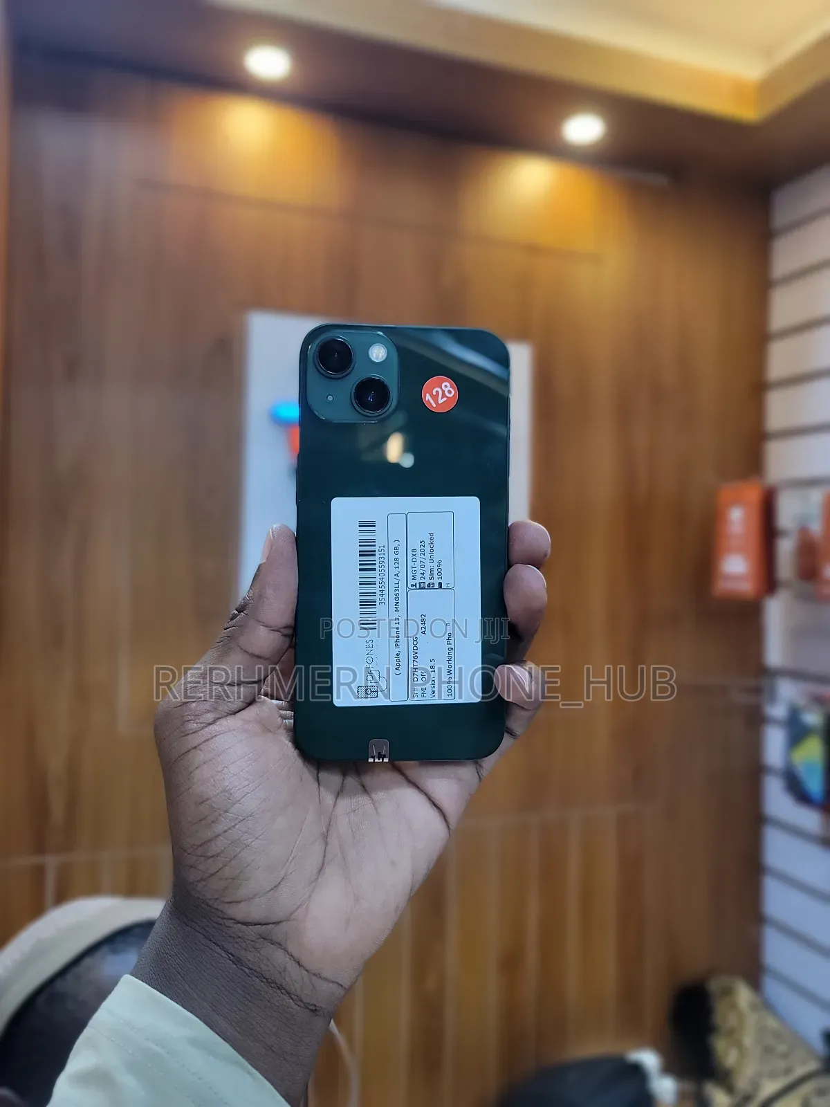 New Apple iPhone 13 128 GB Green