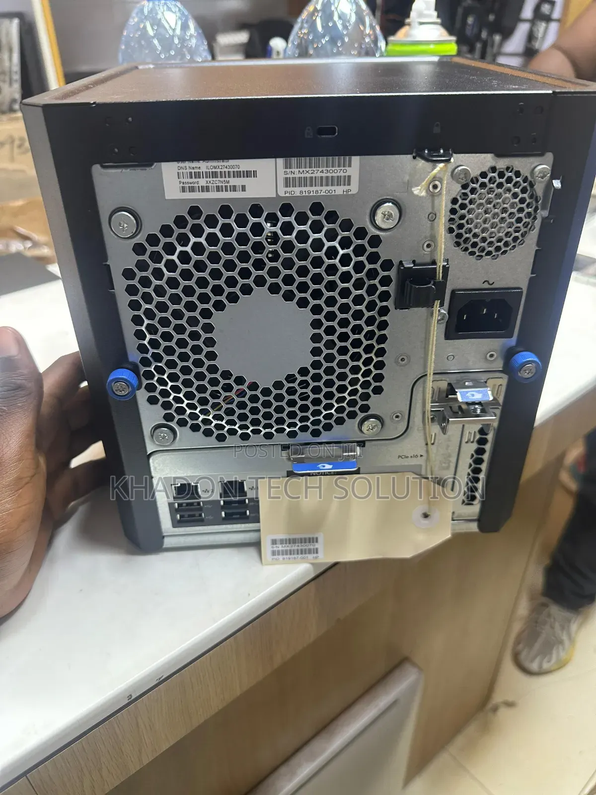New Server HP ProLiant ML 8GB Intel Xeon SSHD (Hybrid) 1T