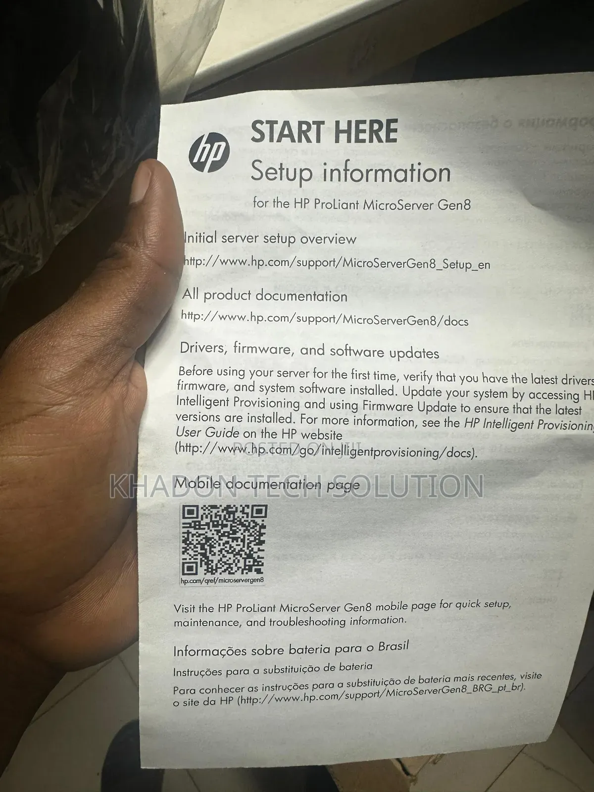 New Server HP ProLiant ML 8GB Intel Xeon SSHD (Hybrid) 1T