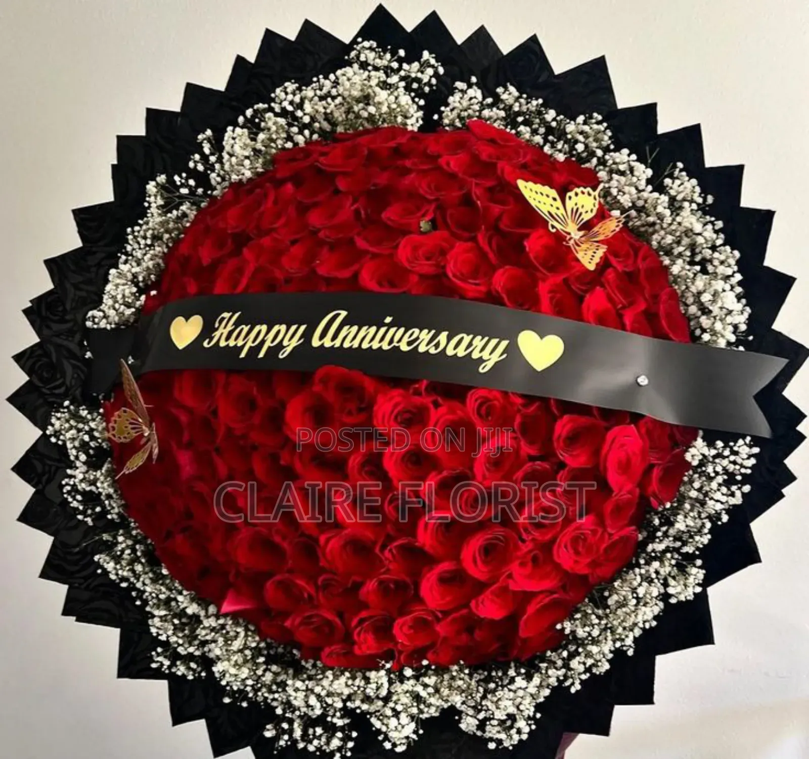 Anniversery Fresh Flower Bouquets in Central Kampala