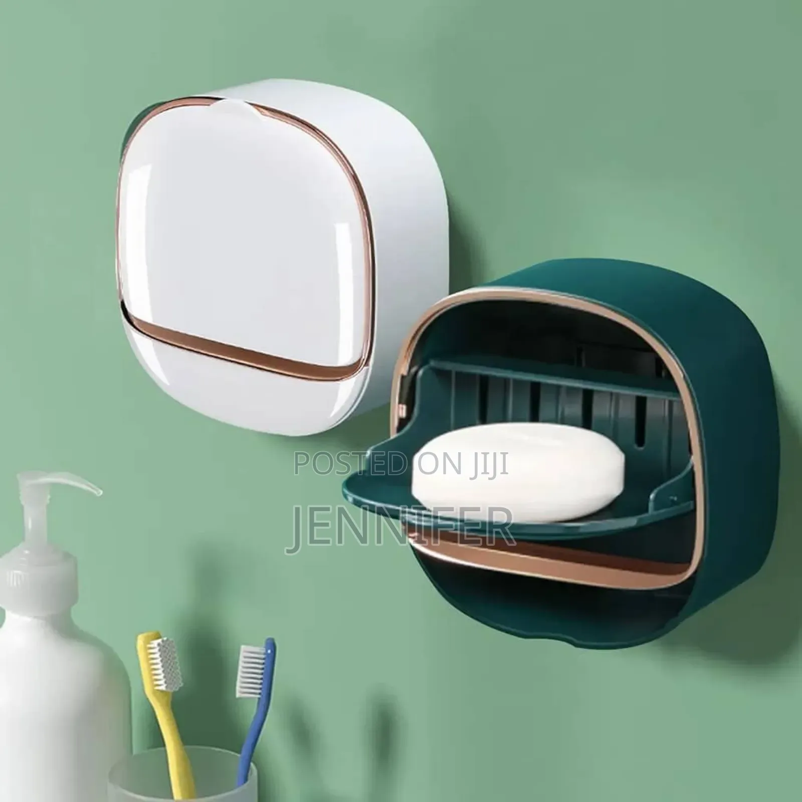 Waterproof Soap Holder With Drainage Box Bathroom Drain Soap Box