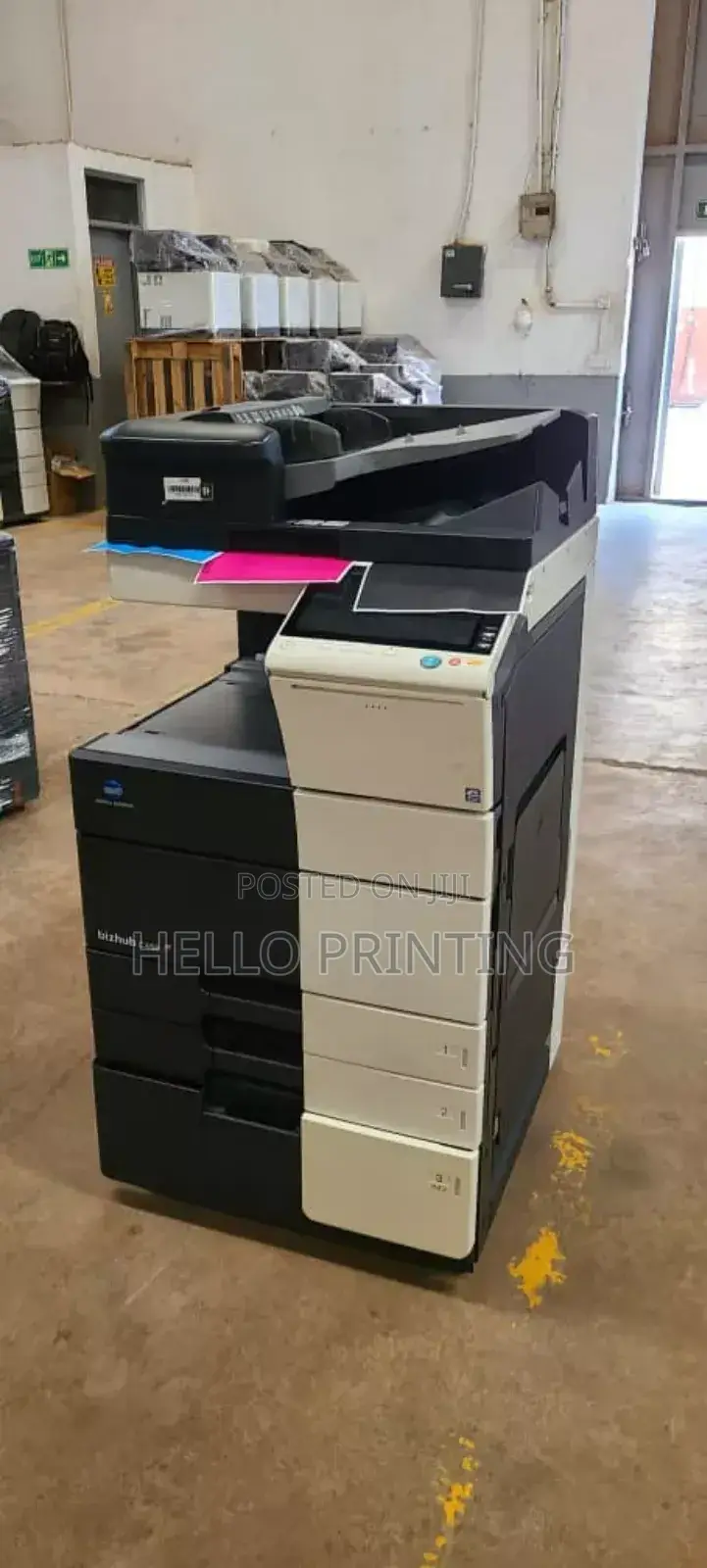 Support Your Ngowith Bizhub C458 Printing Power .