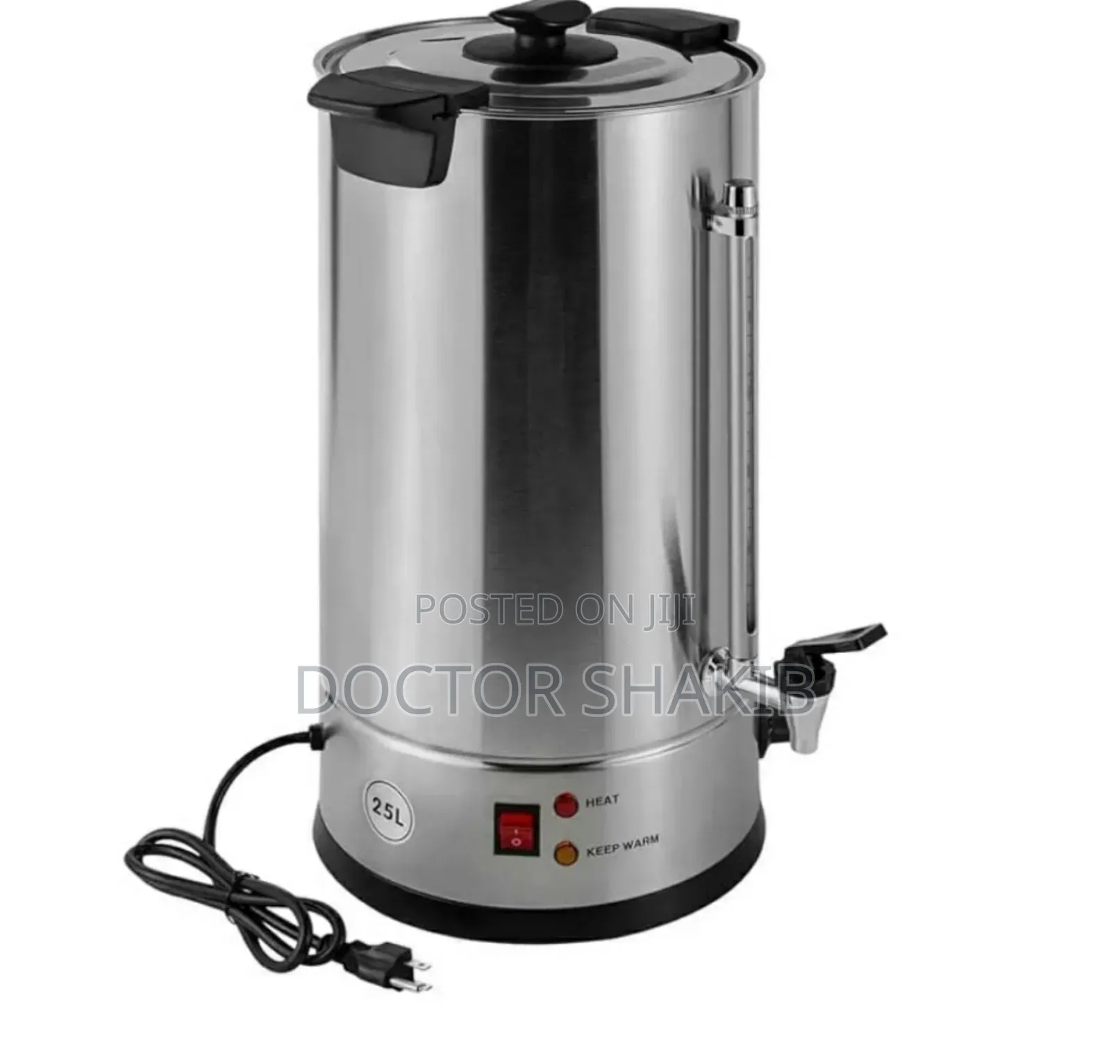 Original 25litres Stainless Steel Electric Water Boiler