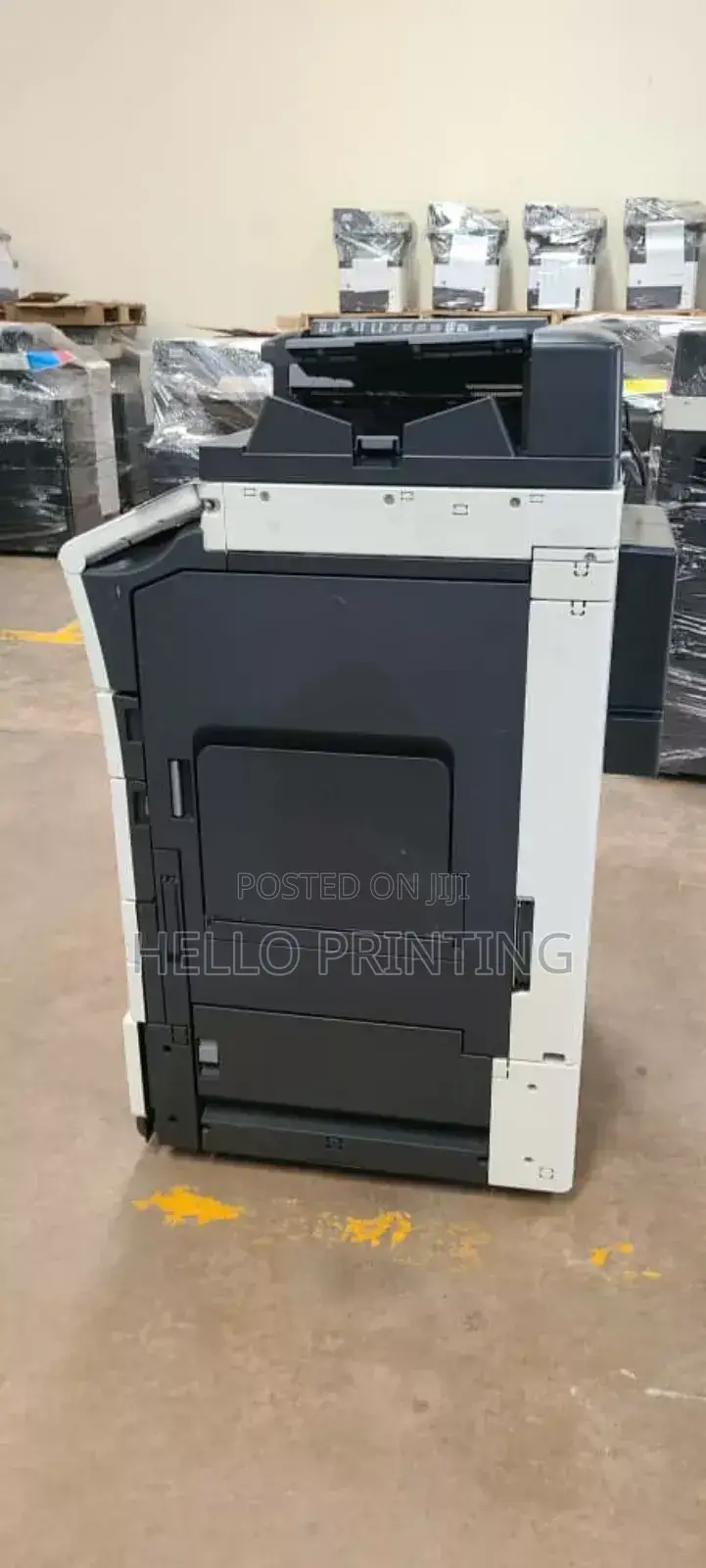 High Volume Printing for Hotels With Bizhub C458.