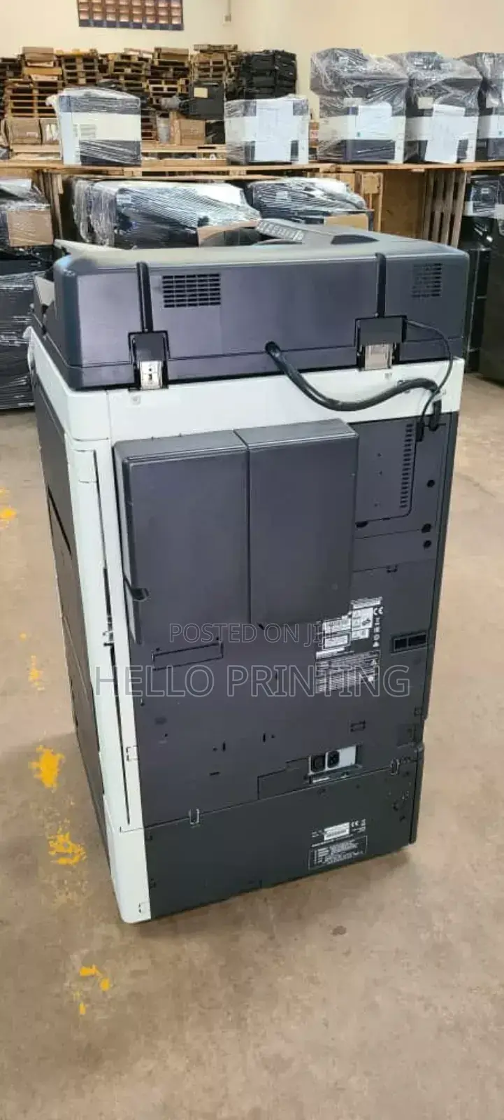 Bizhub C458 - Reliable Printing for Hotel.
