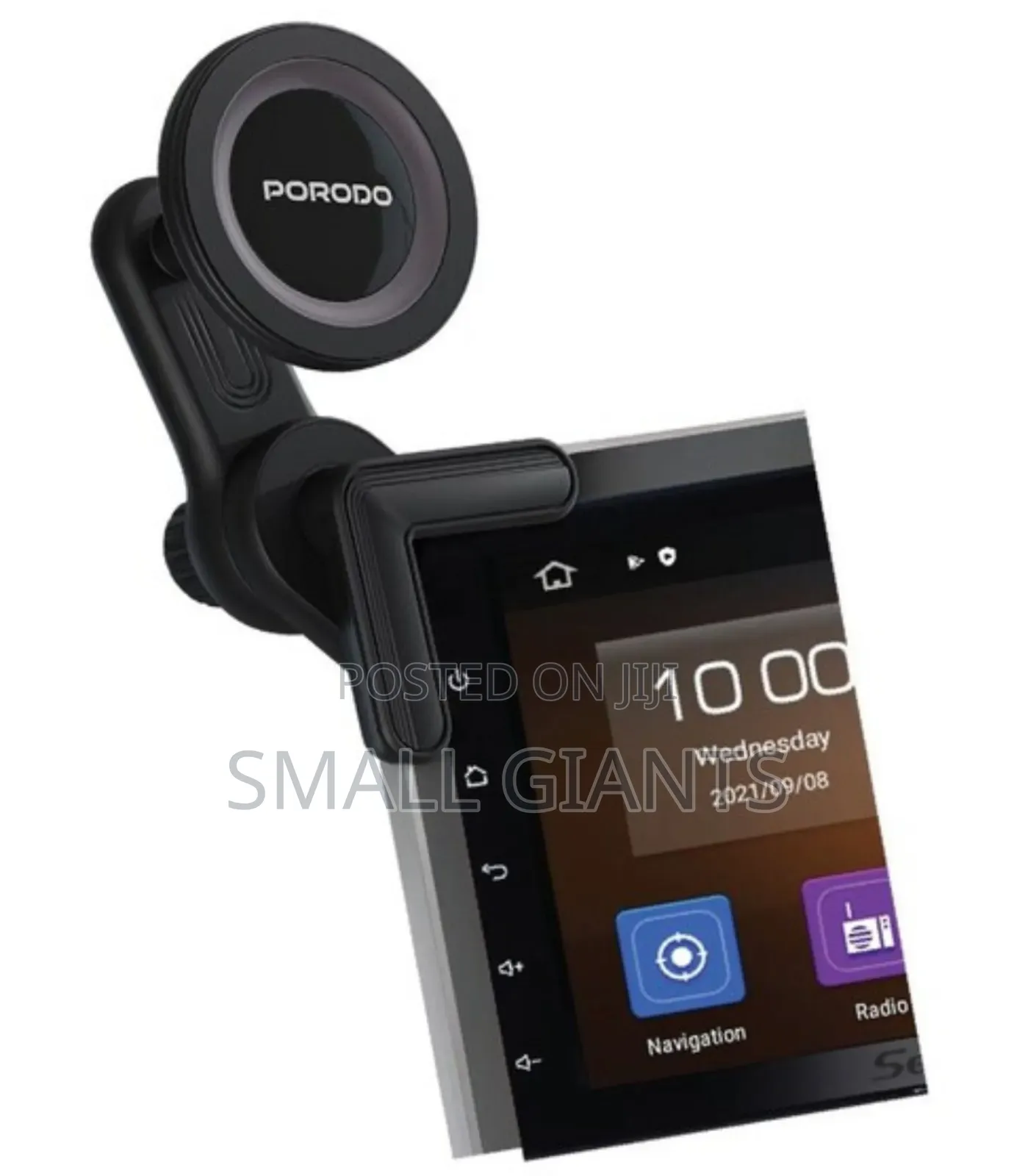 Porodo Magnetic Screen Mount - Black