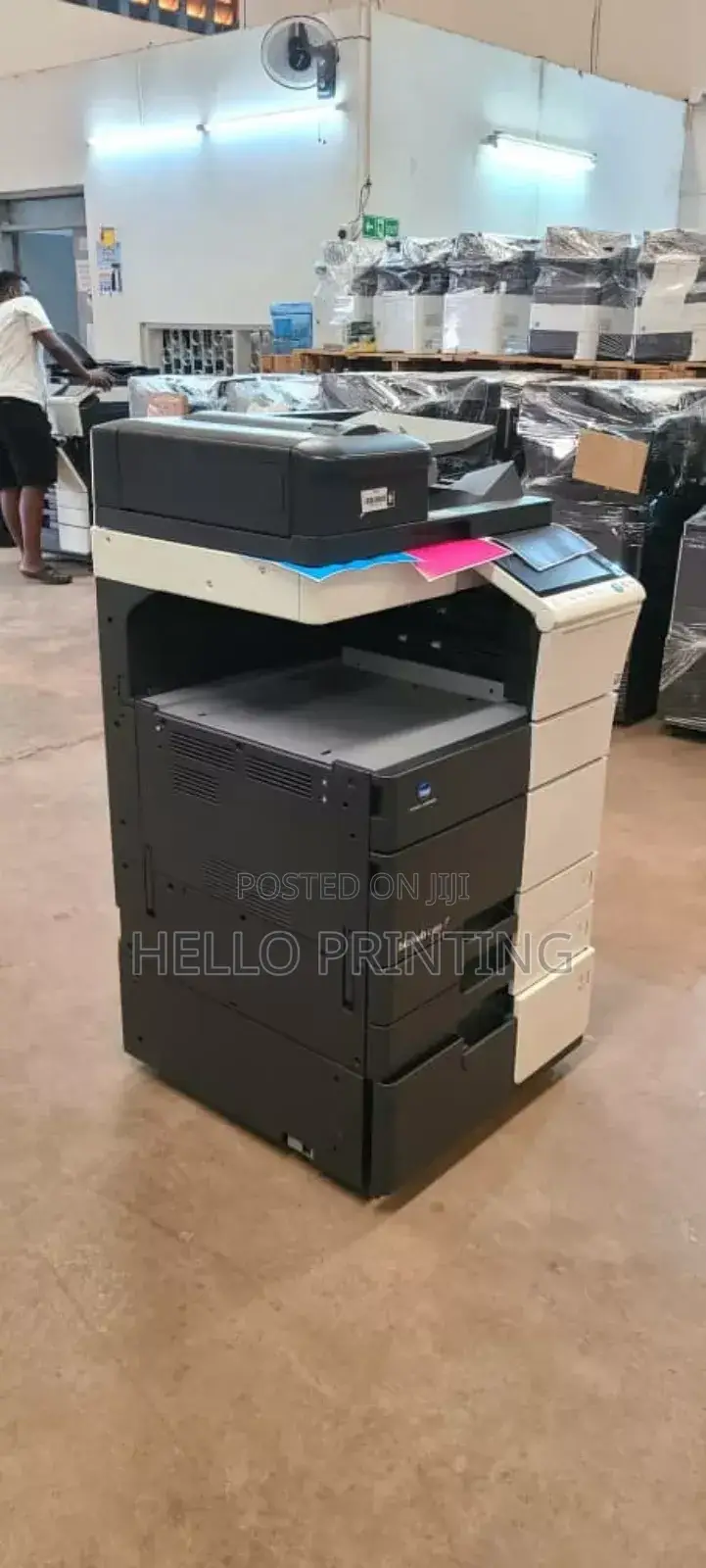 "Bizhub C458 - Perfect for Graphic Designers"