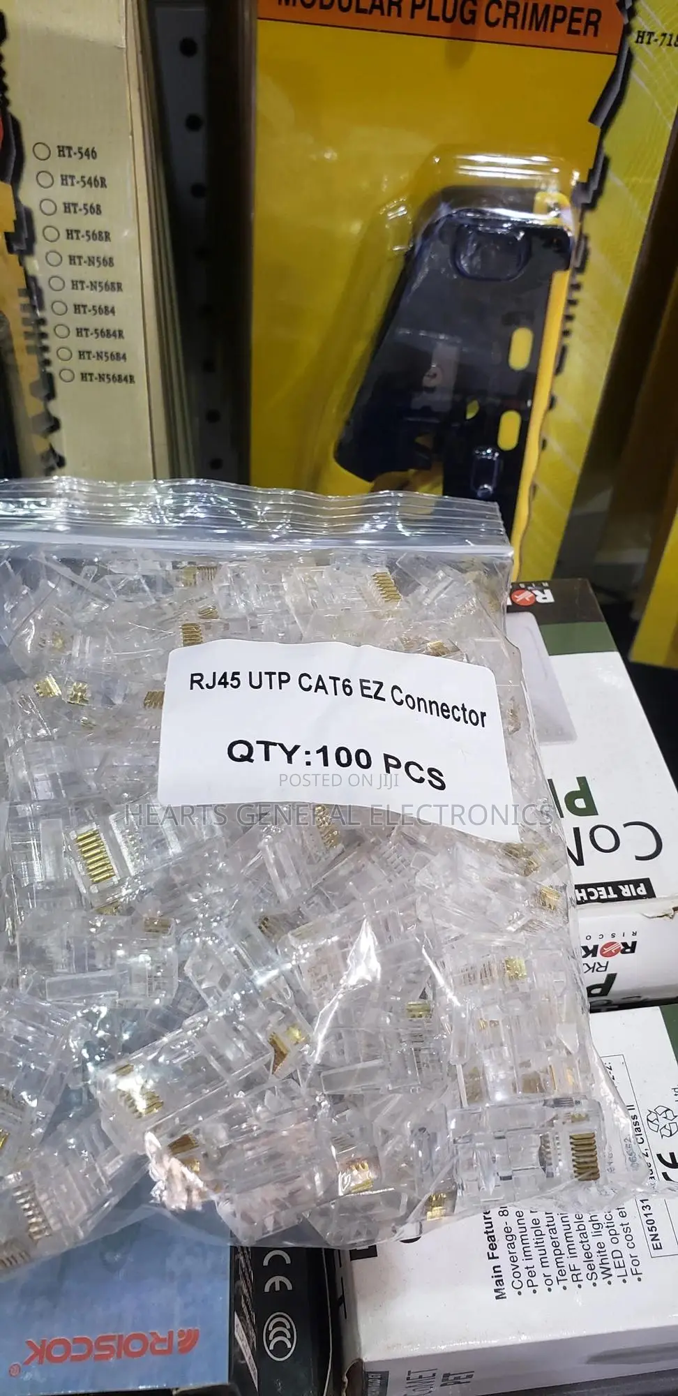 Rj45 Connectors (Cat6/ Cat5e)