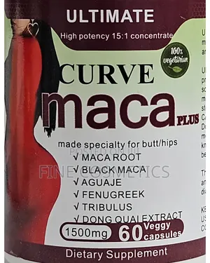 Wholesale Only | Ultimate Curve Maca Plus Hip/Butt Enlargement 60pills