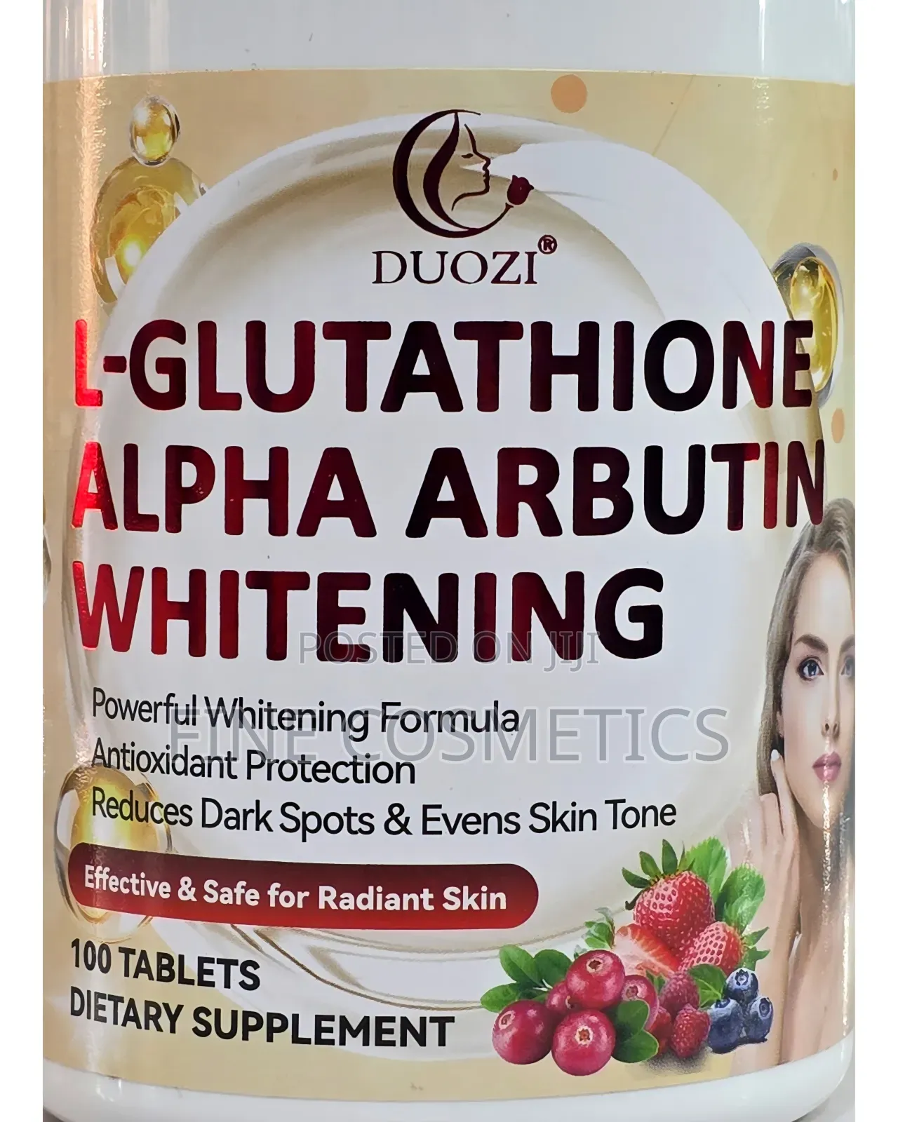 L-glutathione Alpha Arbutin Powerful Whitening 100tablets Pills Duozi