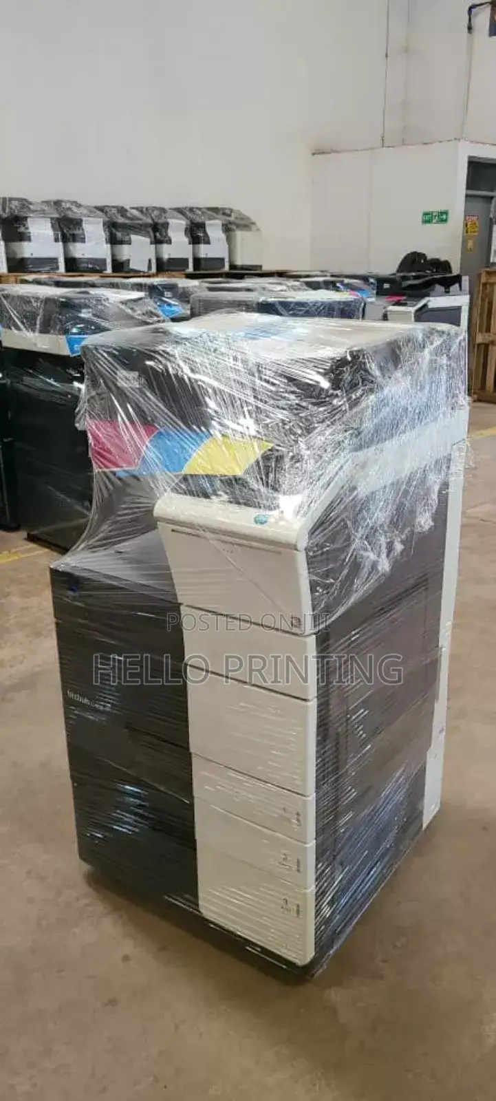 "Fast Printing for Manufacturing Teams - Bizhub C458