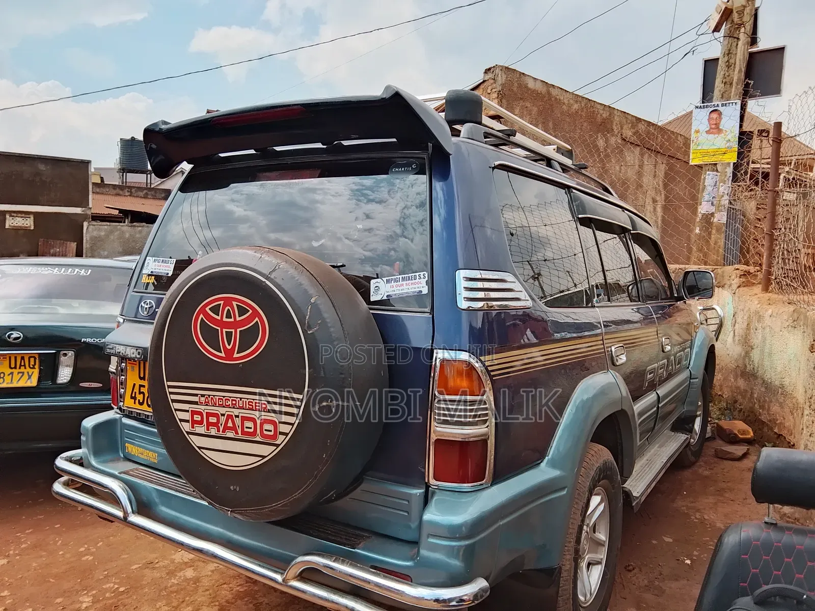 Toyota Land Cruiser Prado 1999 Blue