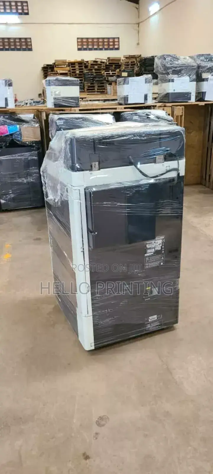 "Bizhub C458 - The Smart Choice for Manufacturing Offices.