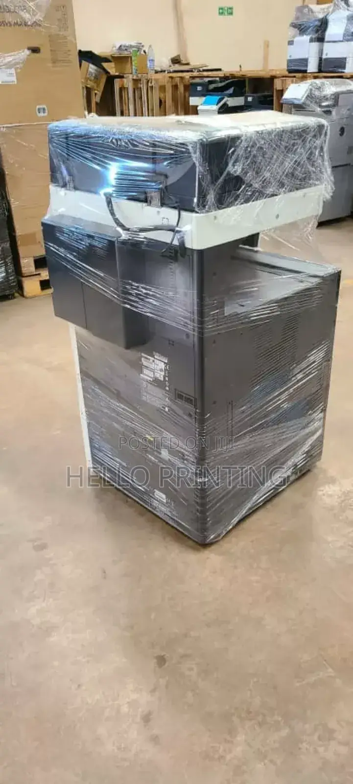 "Streamline Construction Project Printing With Bizhub C458.