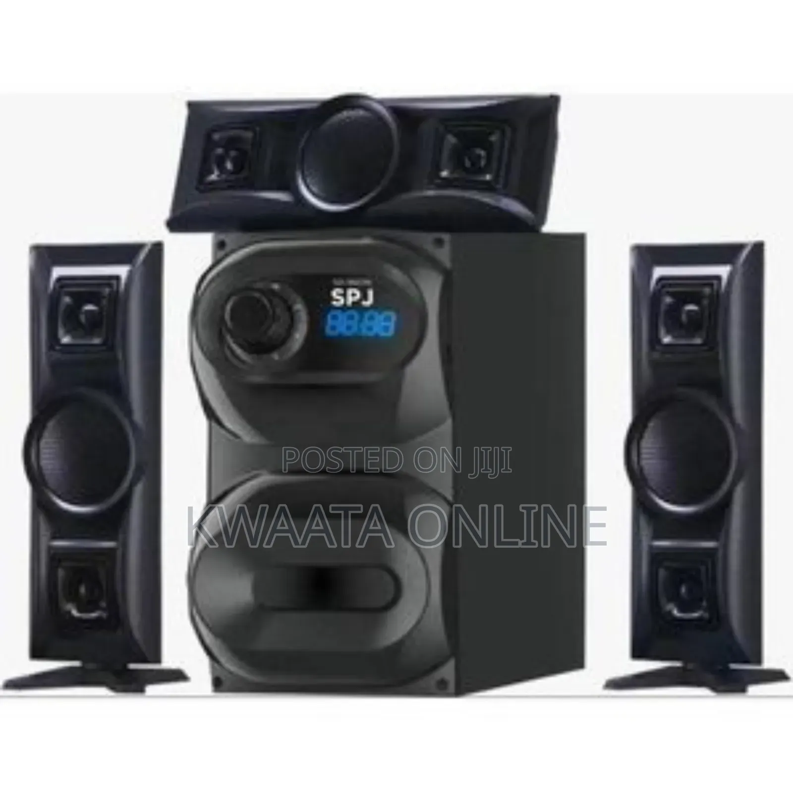 SPJ 3.1 Channel Home Audio System Sub Woofer