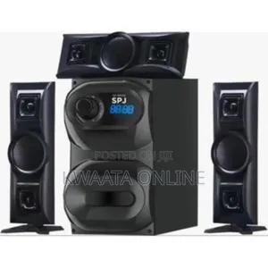 SPJ 3.1 Channel Home Audio System Sub Woofer
