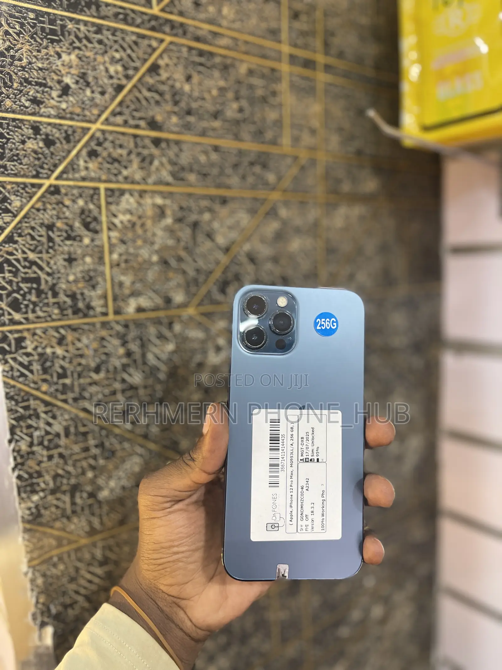 New Apple iPhone 12 Pro Max 128 GB Blue