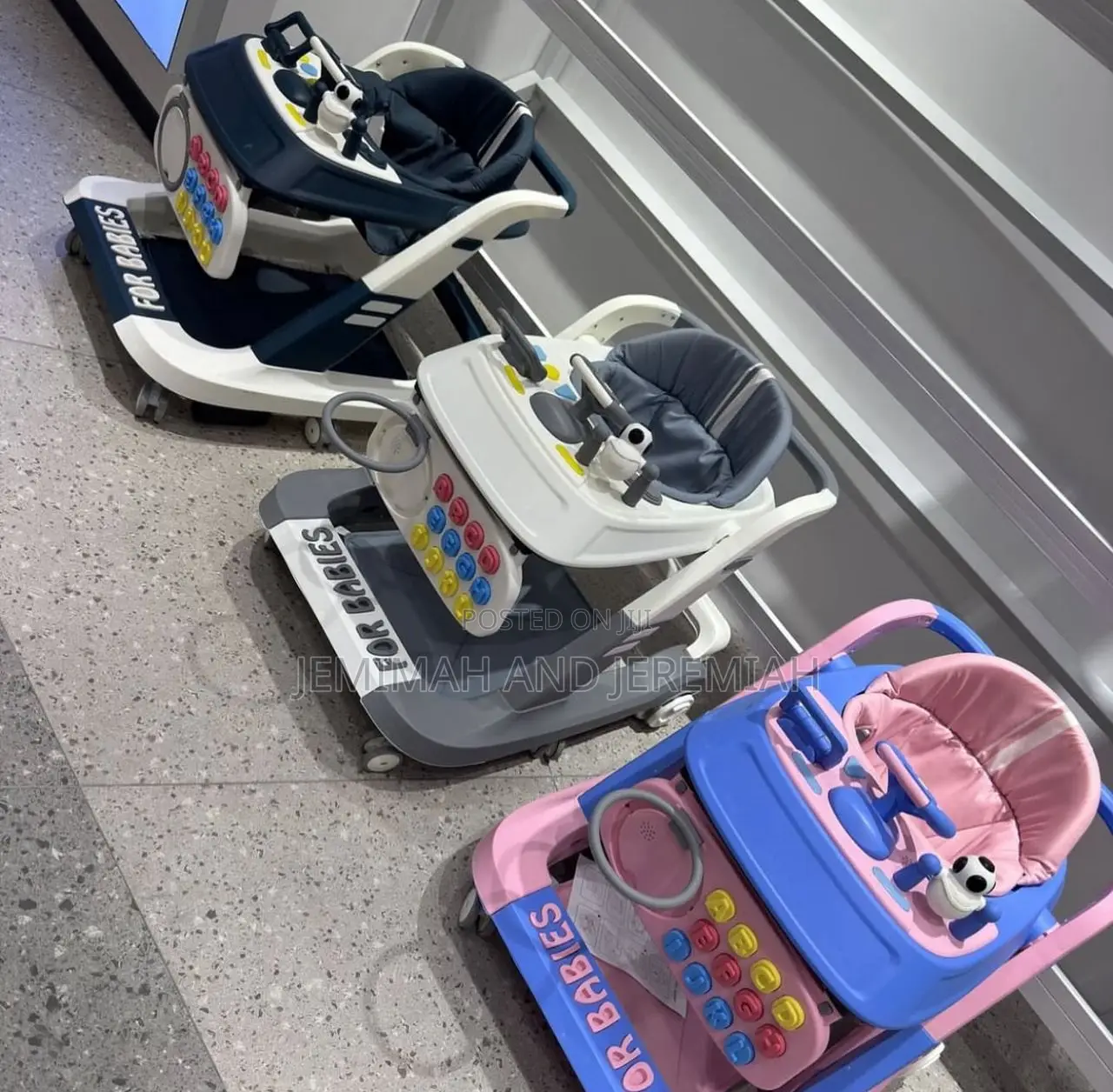 Musical Baby Walkers With Activity Center and Music