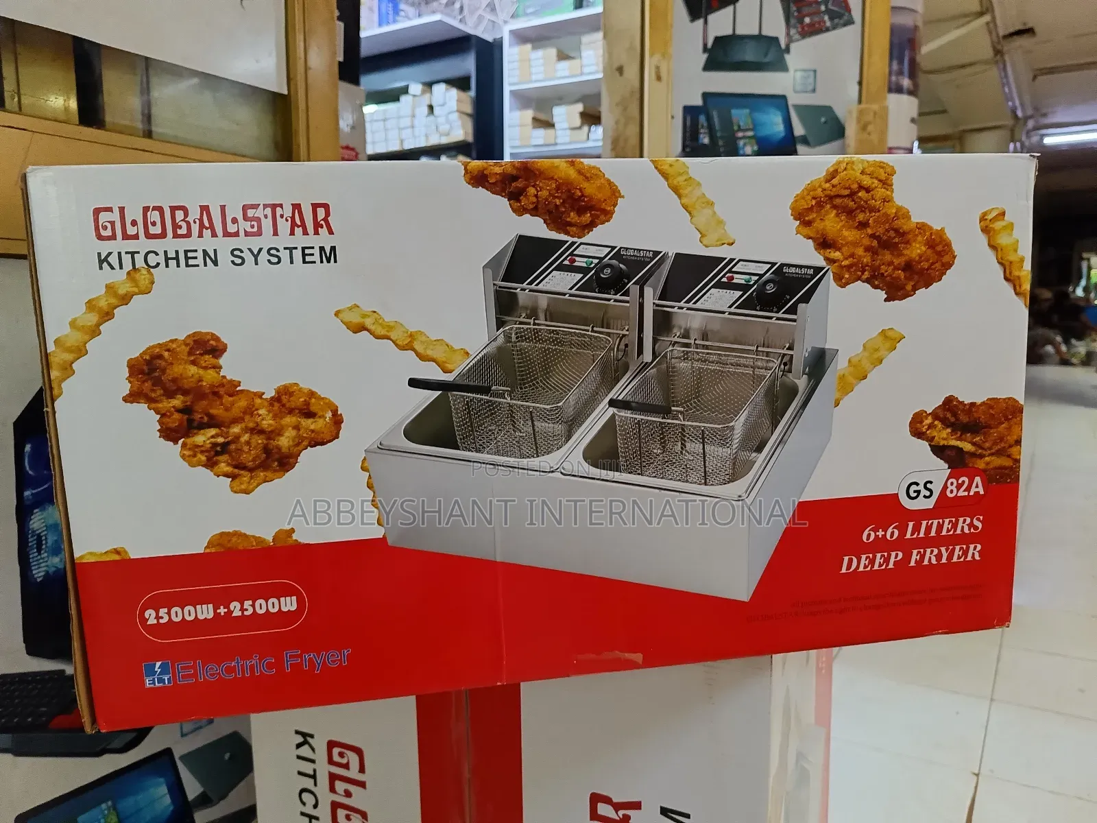 6+6 Liters Electric Deep Fryer/Electric Deep Fryer