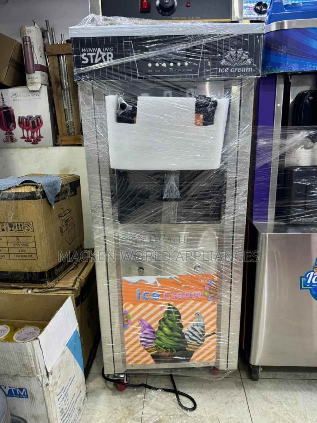 Winning Star Commercial Ice Cream Machine