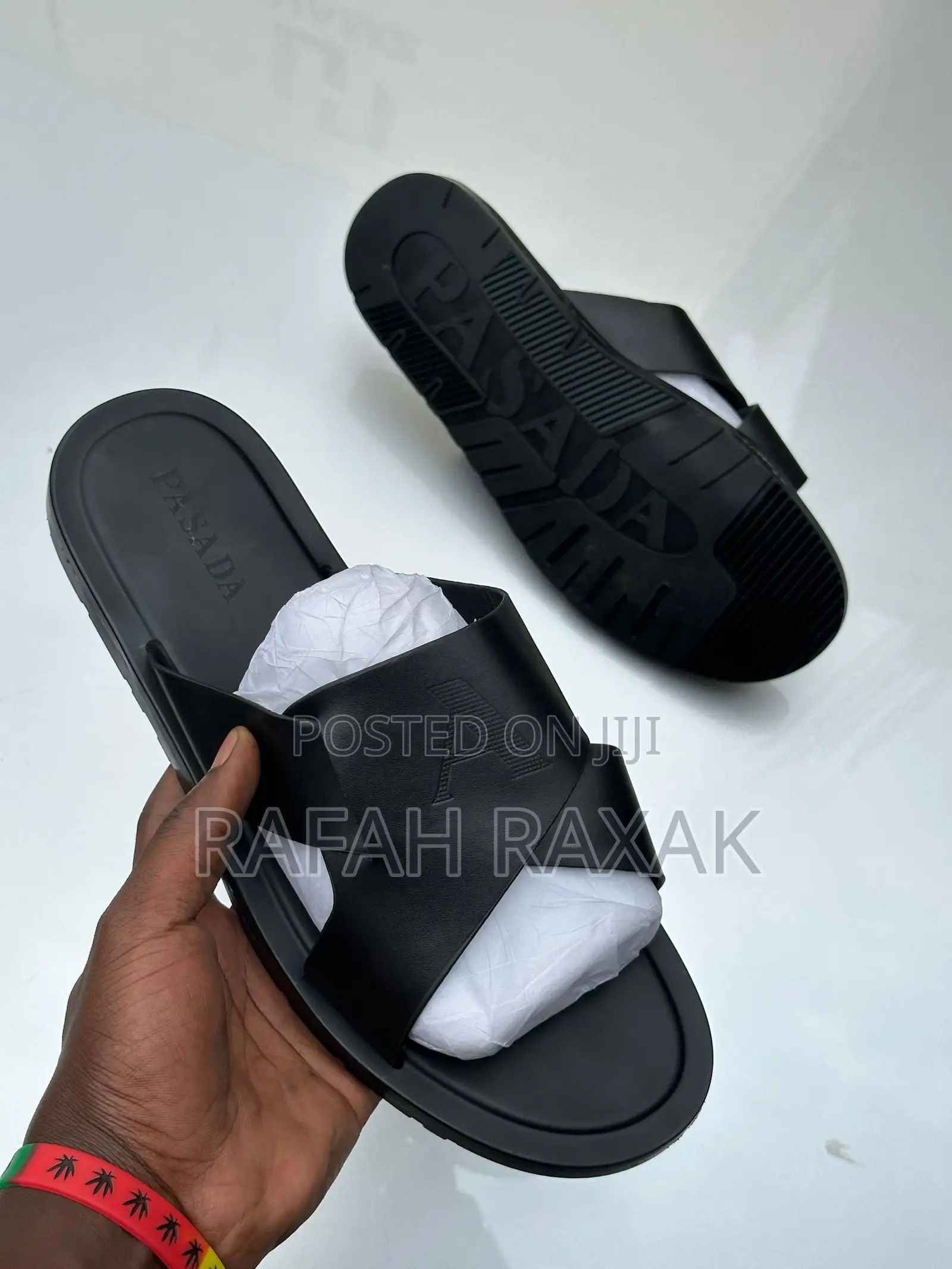 Original Classic Men’S Black Pasada Push In Sandals
