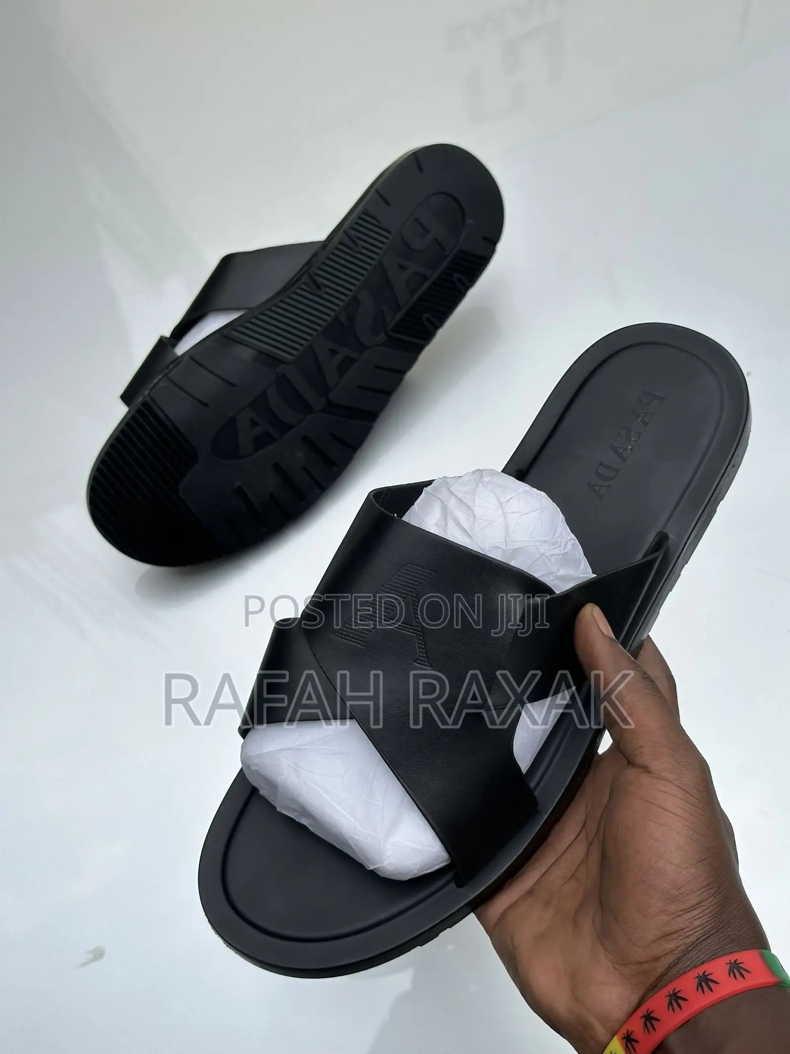 Original Classic Men’S Black Pasada Push In Sandals