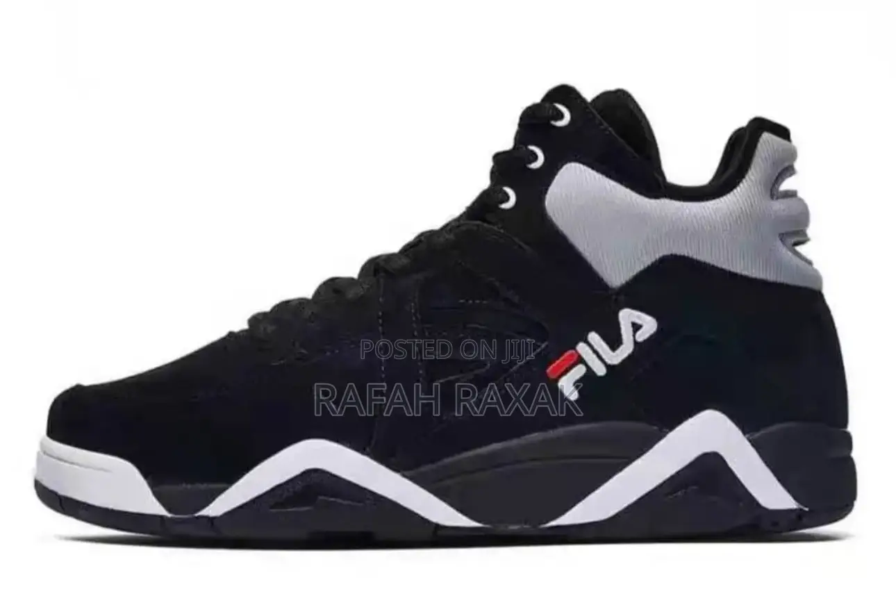Original Men’S Black Fila The Cage Basketball Sneakers