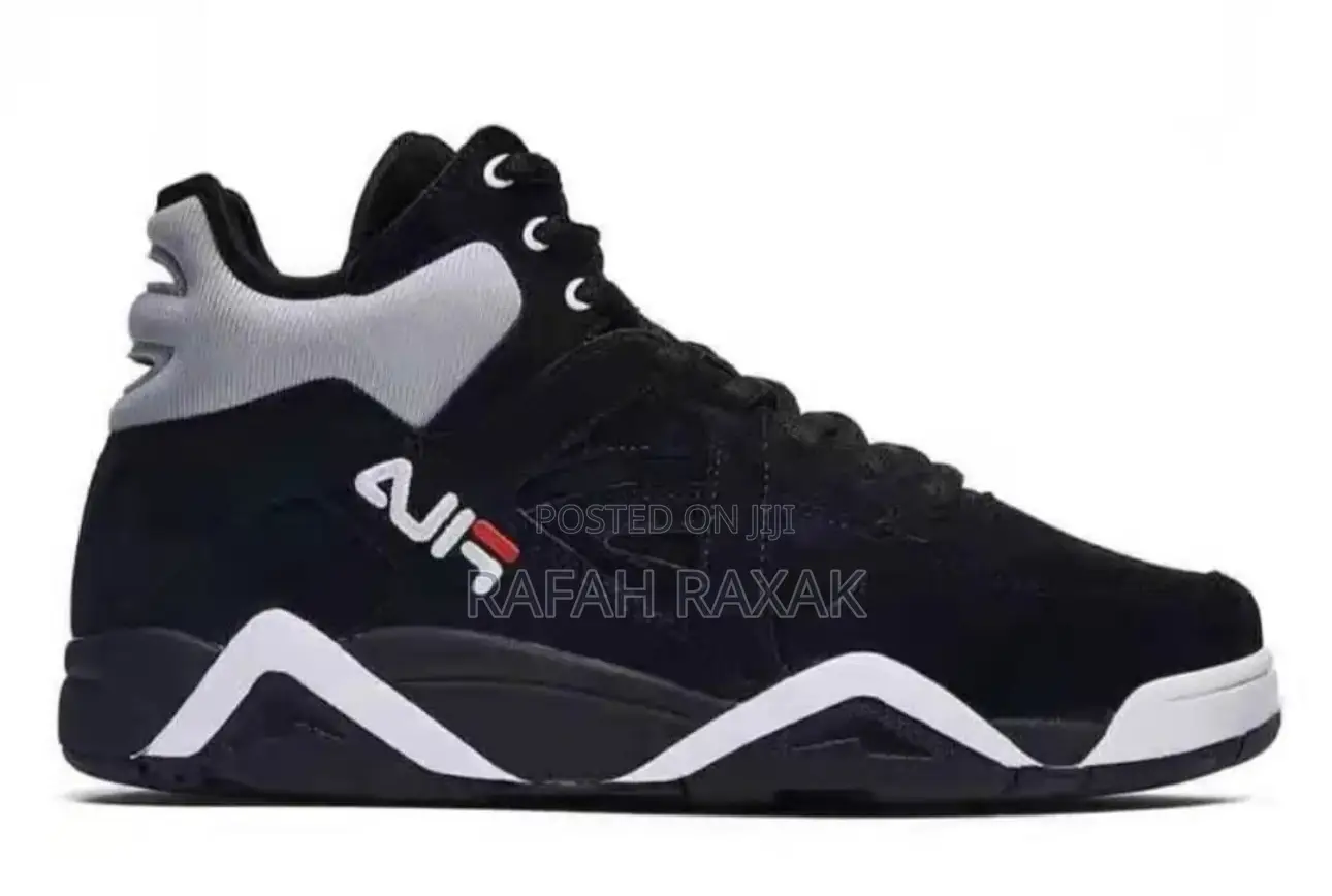 Original Men’S Black Fila The Cage Basketball Sneakers