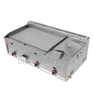 Commercial Gas Chappatti Grill and Deep Fryer