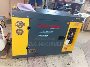 10kva Silent Diesel Generator Easy Power Yellow and Black Color