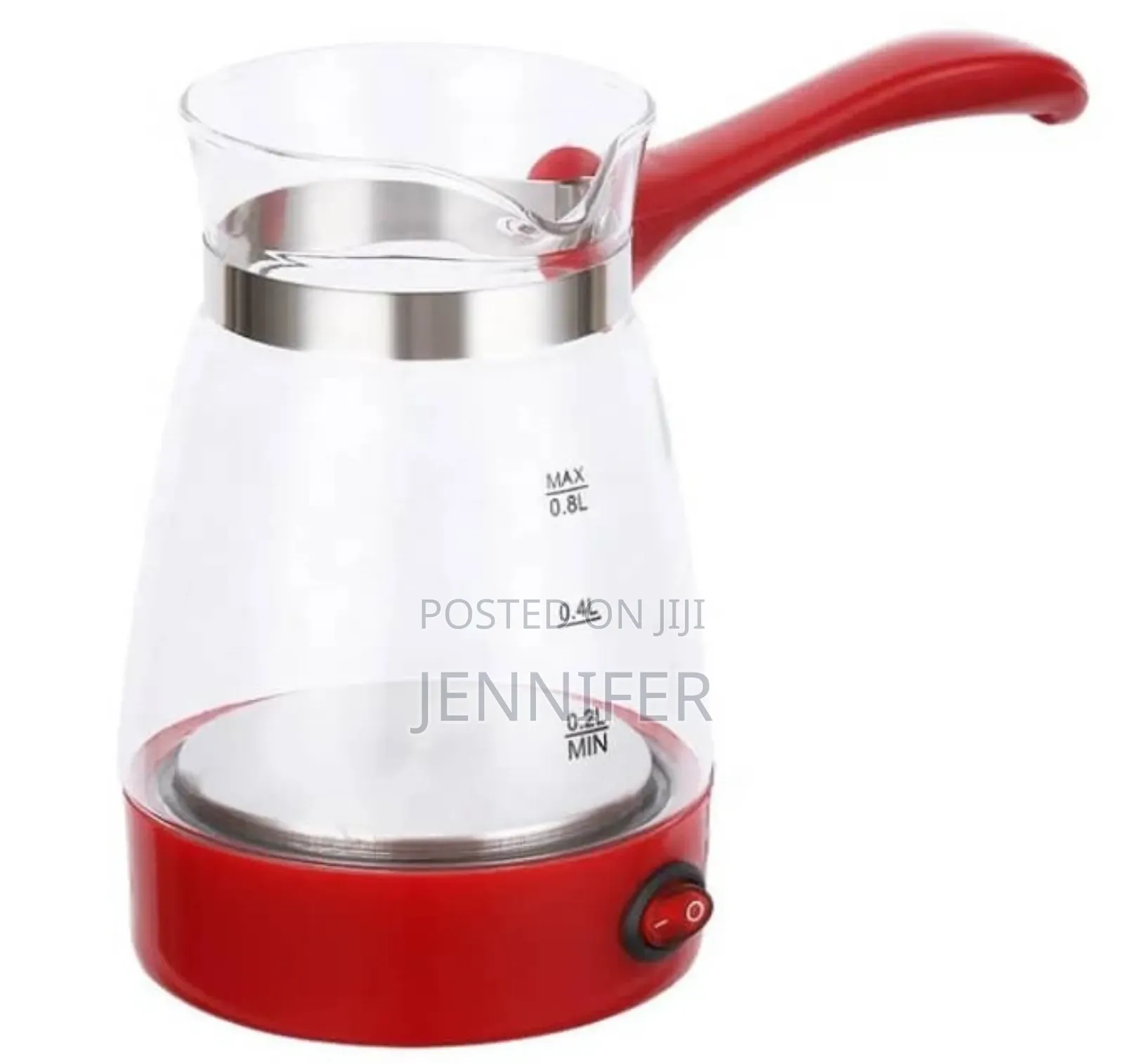 Boma Unbreakable Glass Electric Turkish Coffee Maker