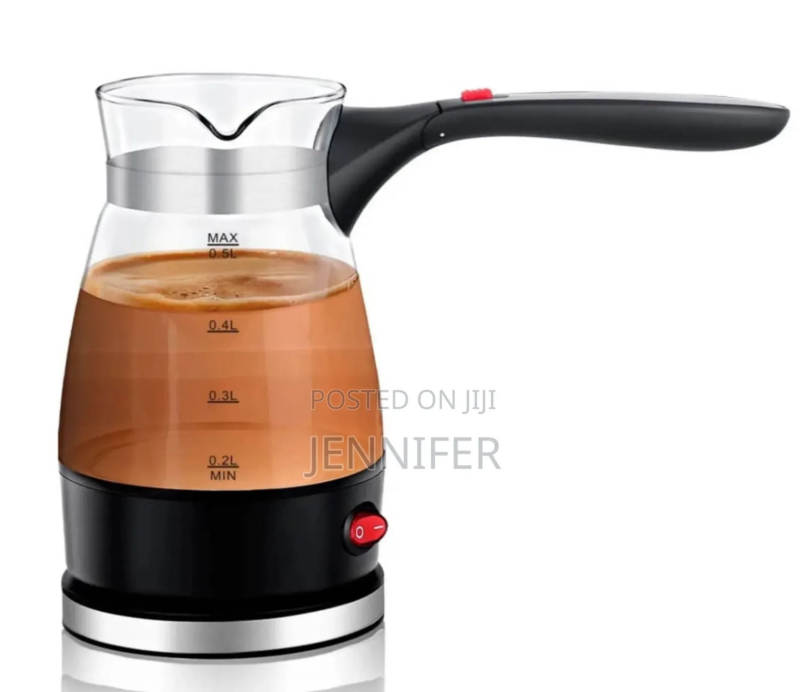 Boma Unbreakable Glass Electric Turkish Coffee Maker