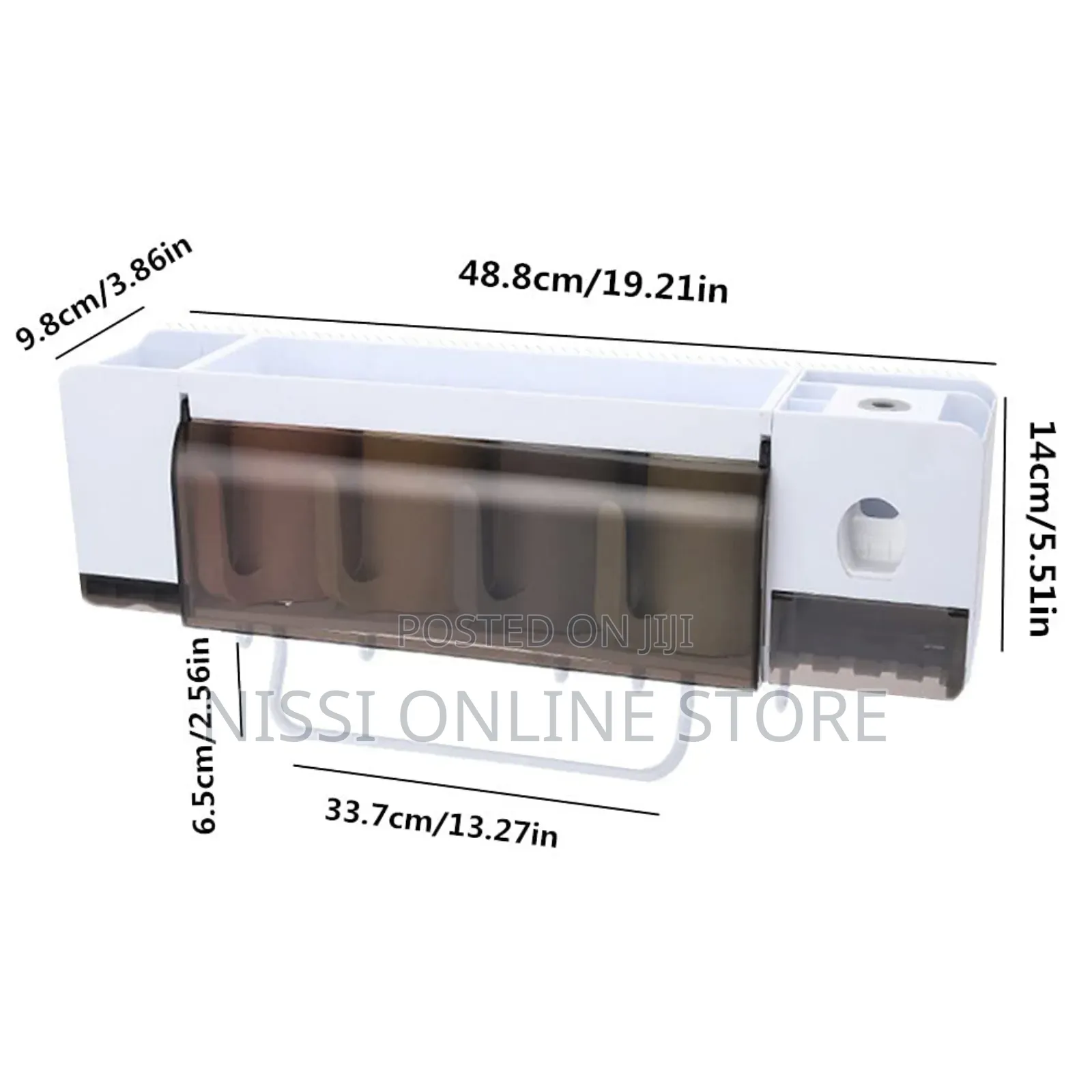 Self Adhesive Toothbrush Holder