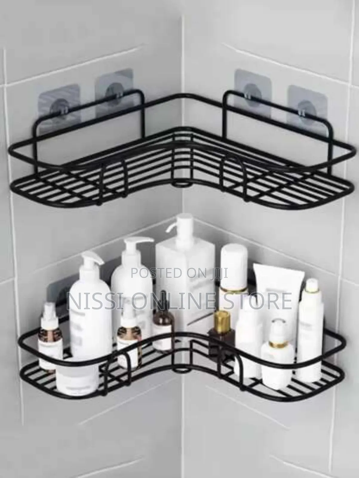 Wall Mounted Corner Bathroom Organizers
