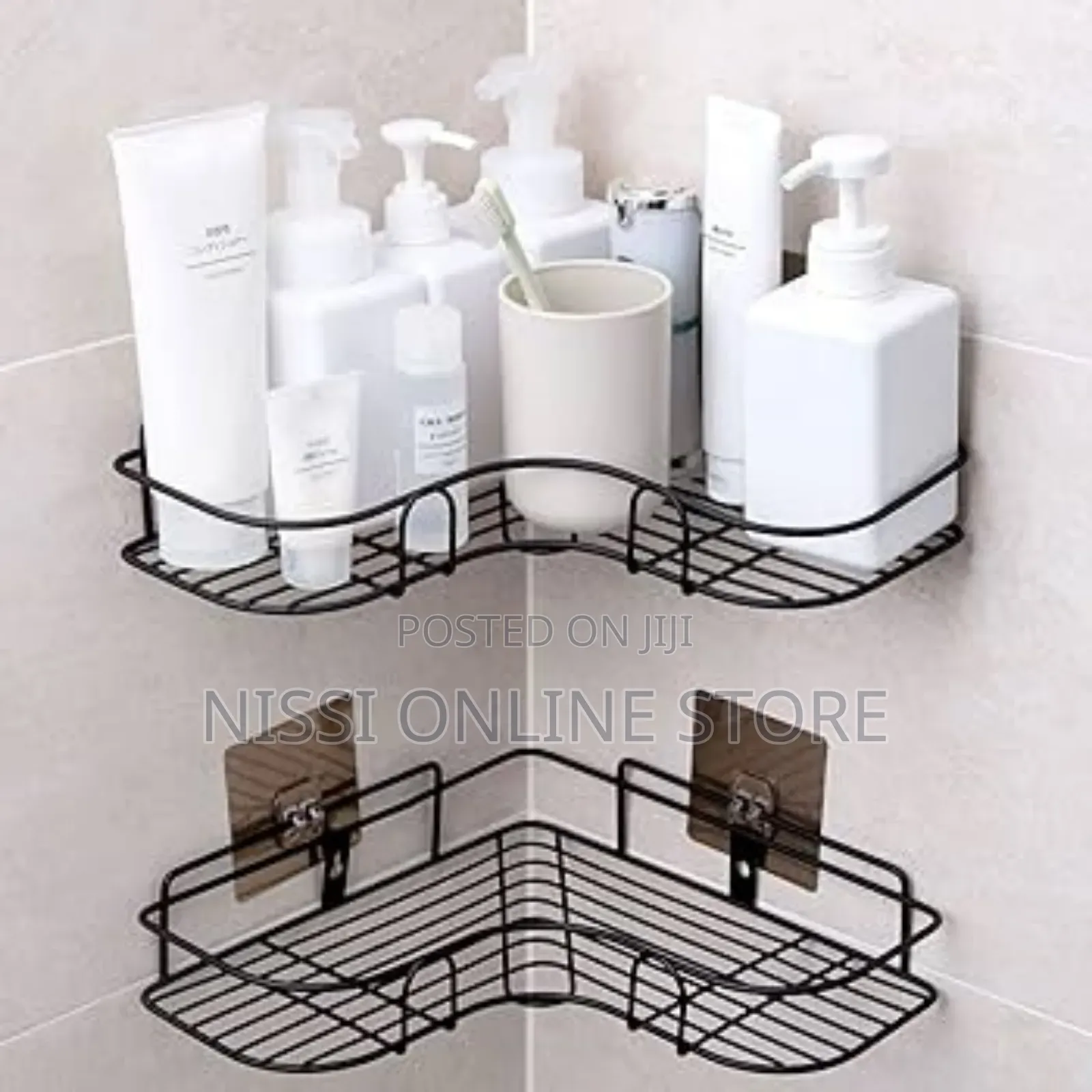 Wall Mounted Corner Bathroom Organizers